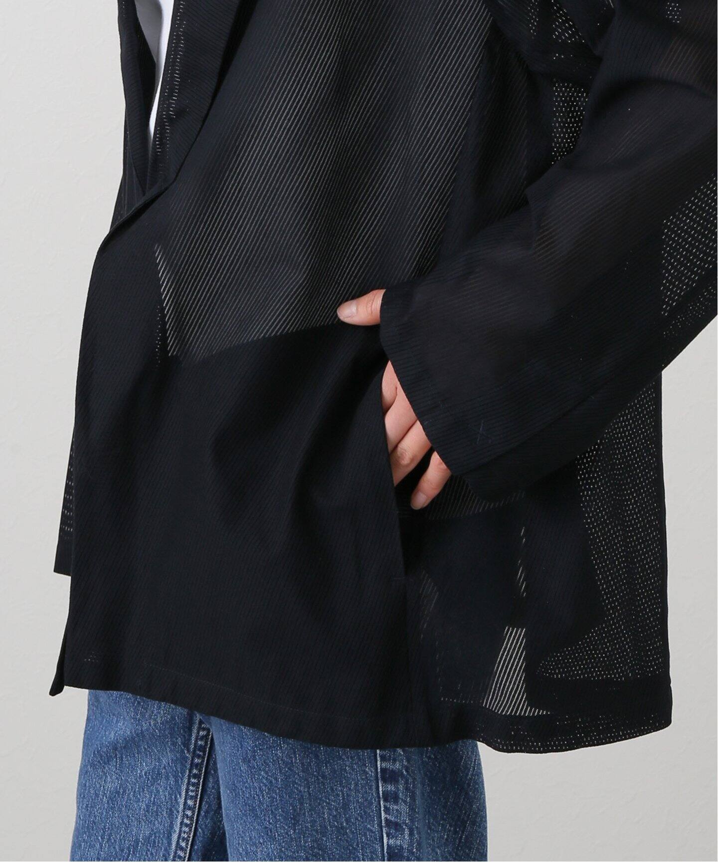 25SS MEITEI JACKET/LENO CLOTH – seya-voyage