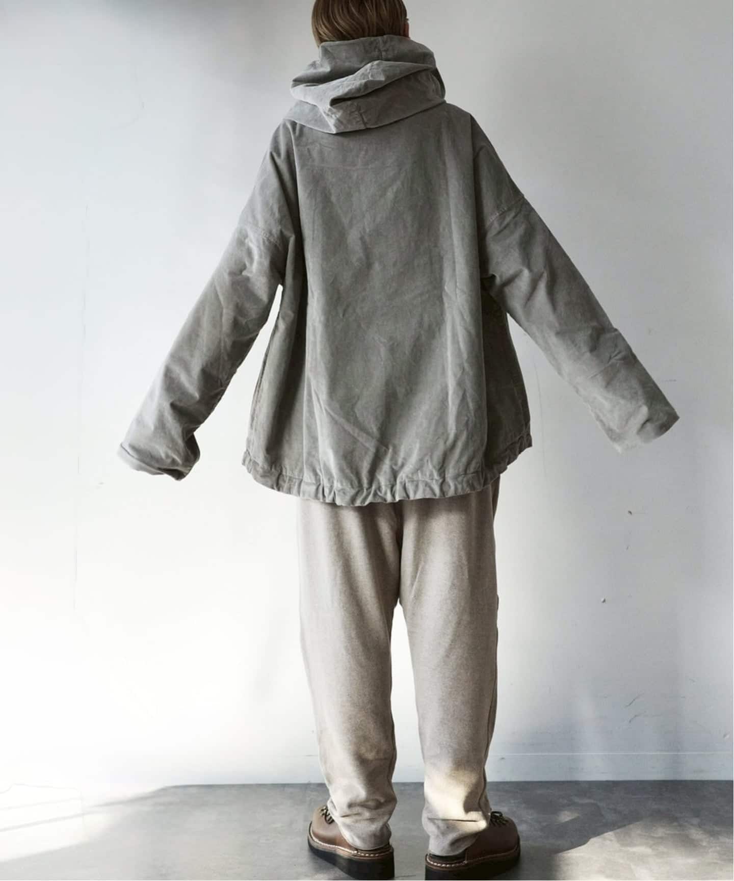 album di famiglia】 HOODED JACKET VELVET（その他ジャケット・スーツ