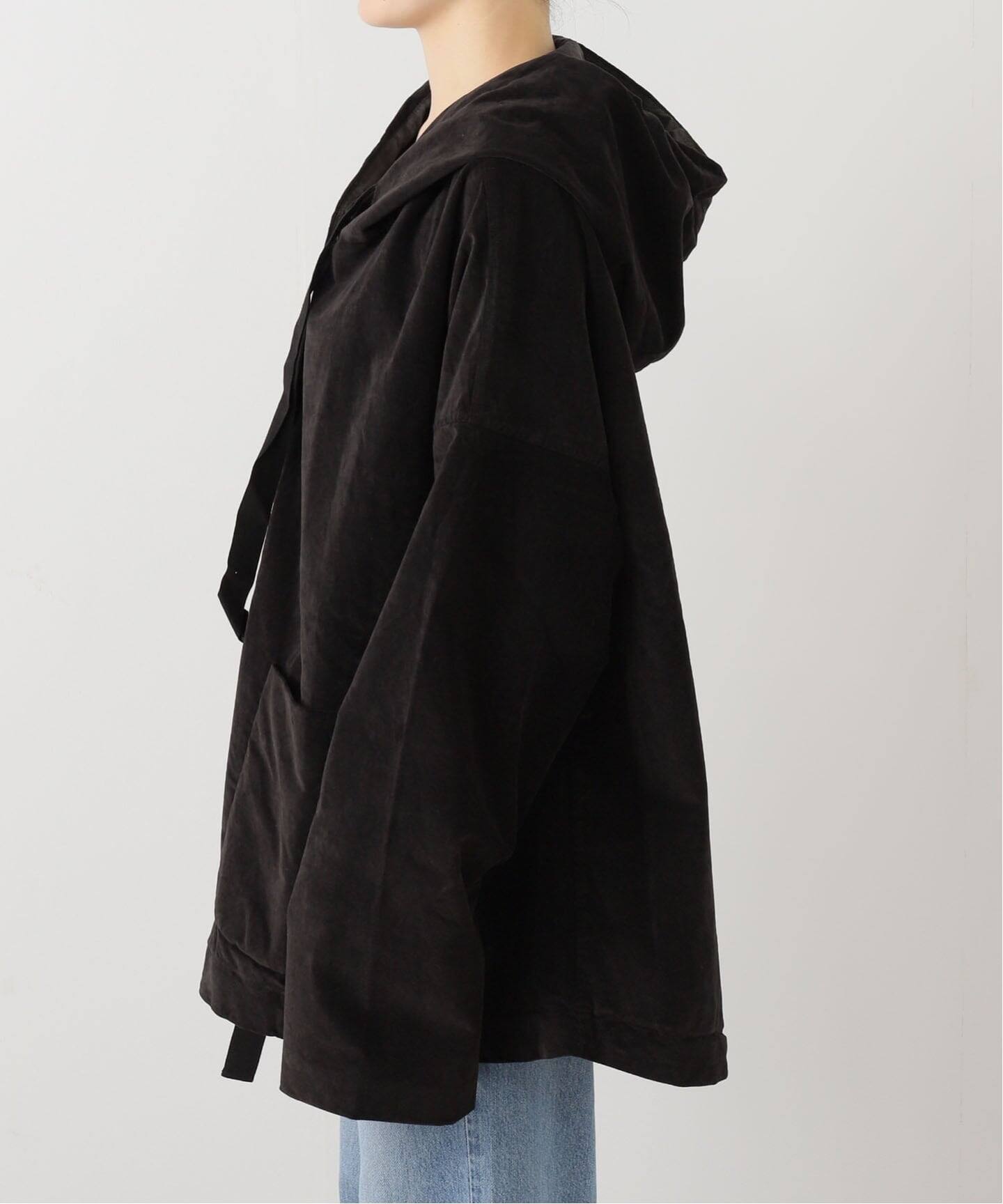 album di famiglia ジャケット 新品 未使用 album di famiglia】 HOODED JACKET VELVET（その他ジャケット