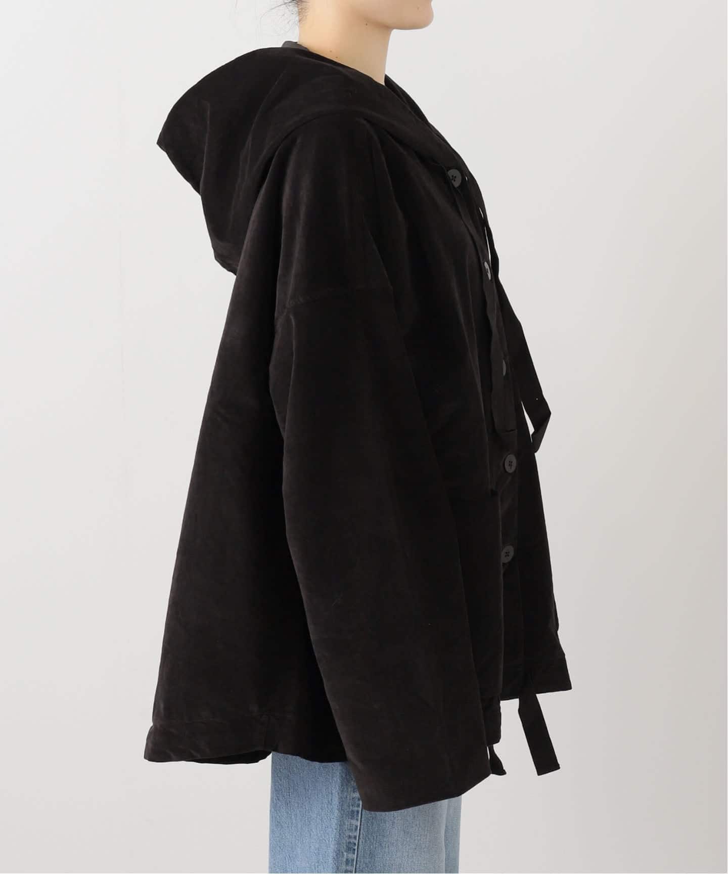 album di famiglia】 HOODED JACKET VELVET（その他ジャケット・スーツ