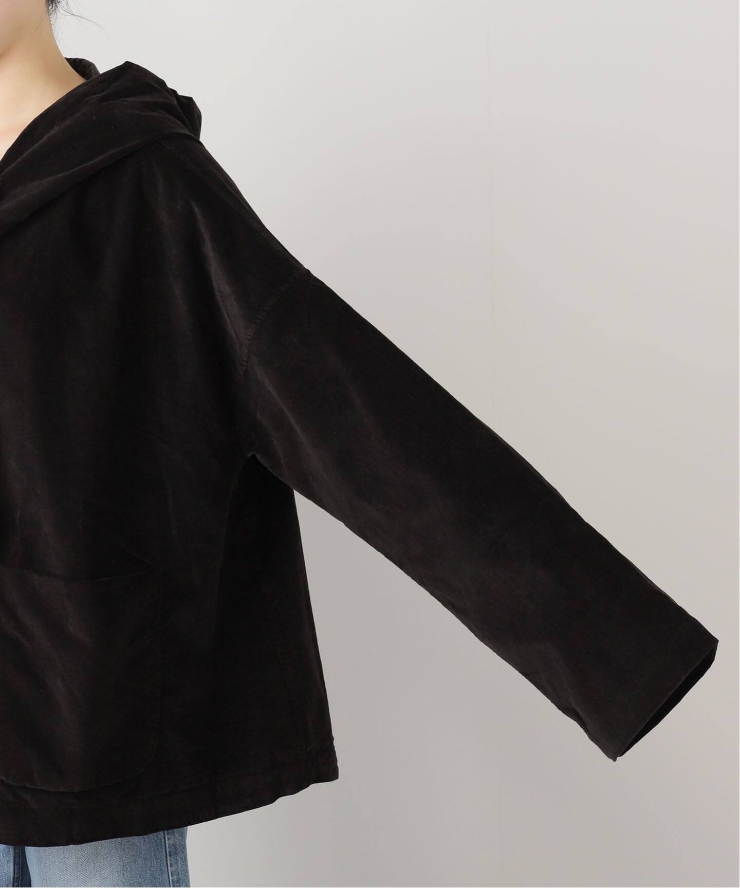 album di famiglia】 HOODED JACKET VELVET（その他ジャケット・スーツ