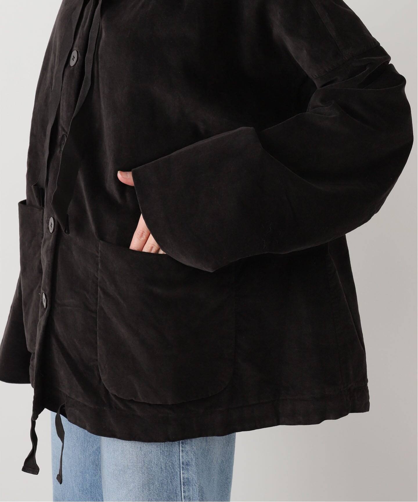 ジャケット・アウター ALBUM DI FAMIGLIA WIDE SHORT JACKET ALBUM DI FAMIGLIA WIDE SHORT JACKET