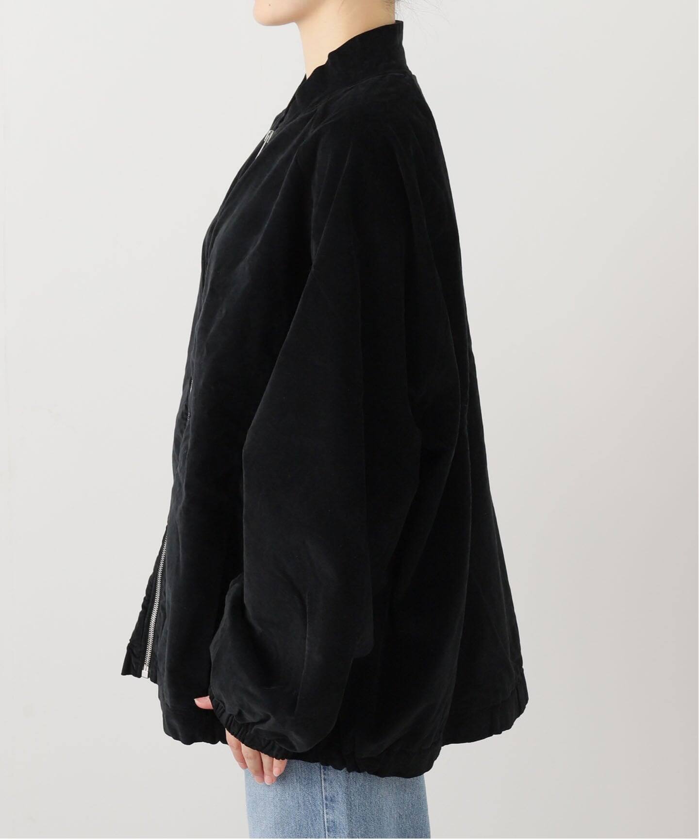 album di famiglia ジャケット 新品 未使用 album di famiglia 】BOMBER JACKET VELVET(その他ブルゾン