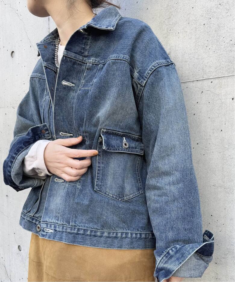 chimala/チマラ】 for luxe DENIM SHORT JACKET（デニムジャケット 