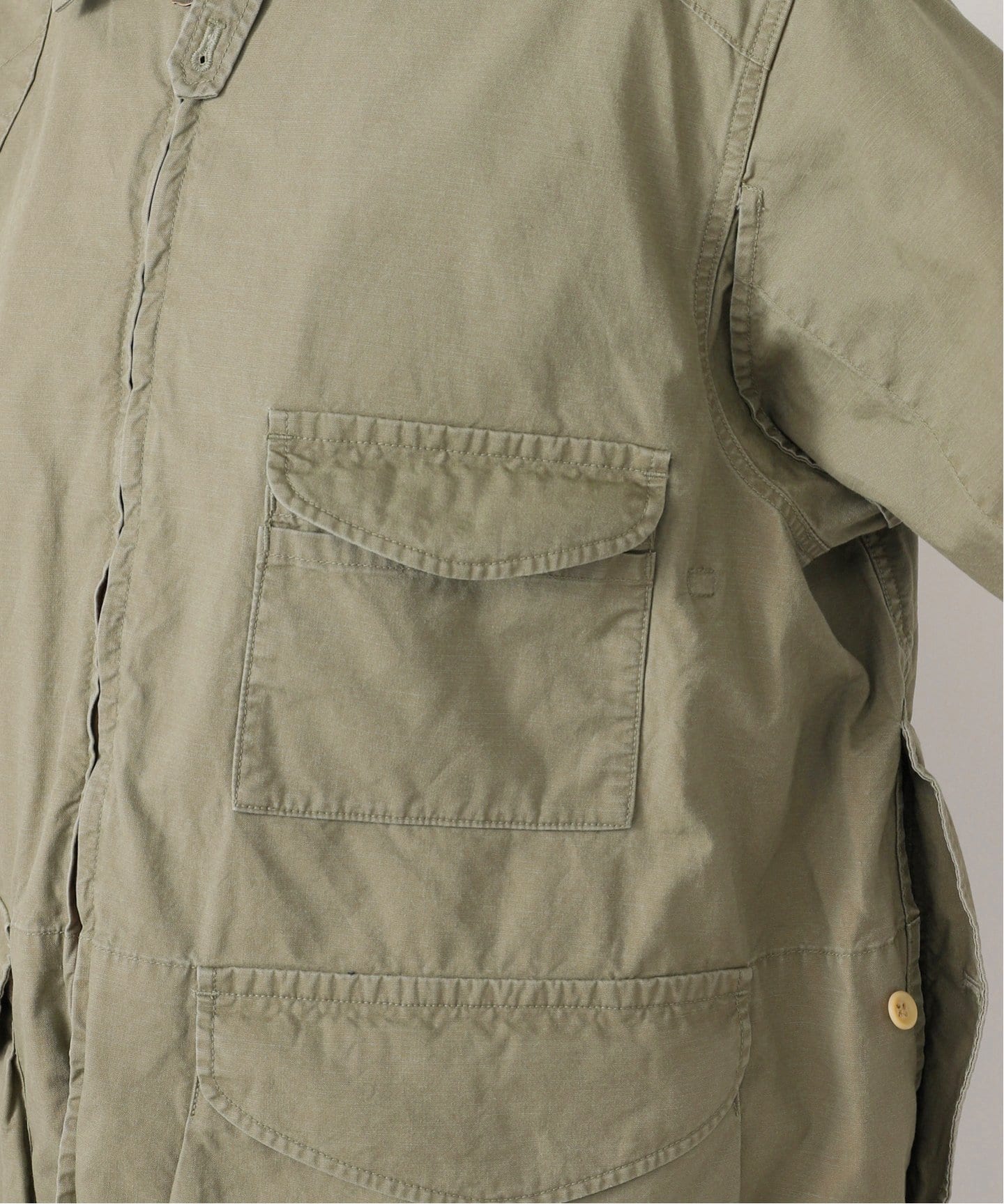 チマラ POPLIN HUNTING JACKET chimala POPLIN HUNTING JACKET ¥60000(¥66000) . 今からの季節