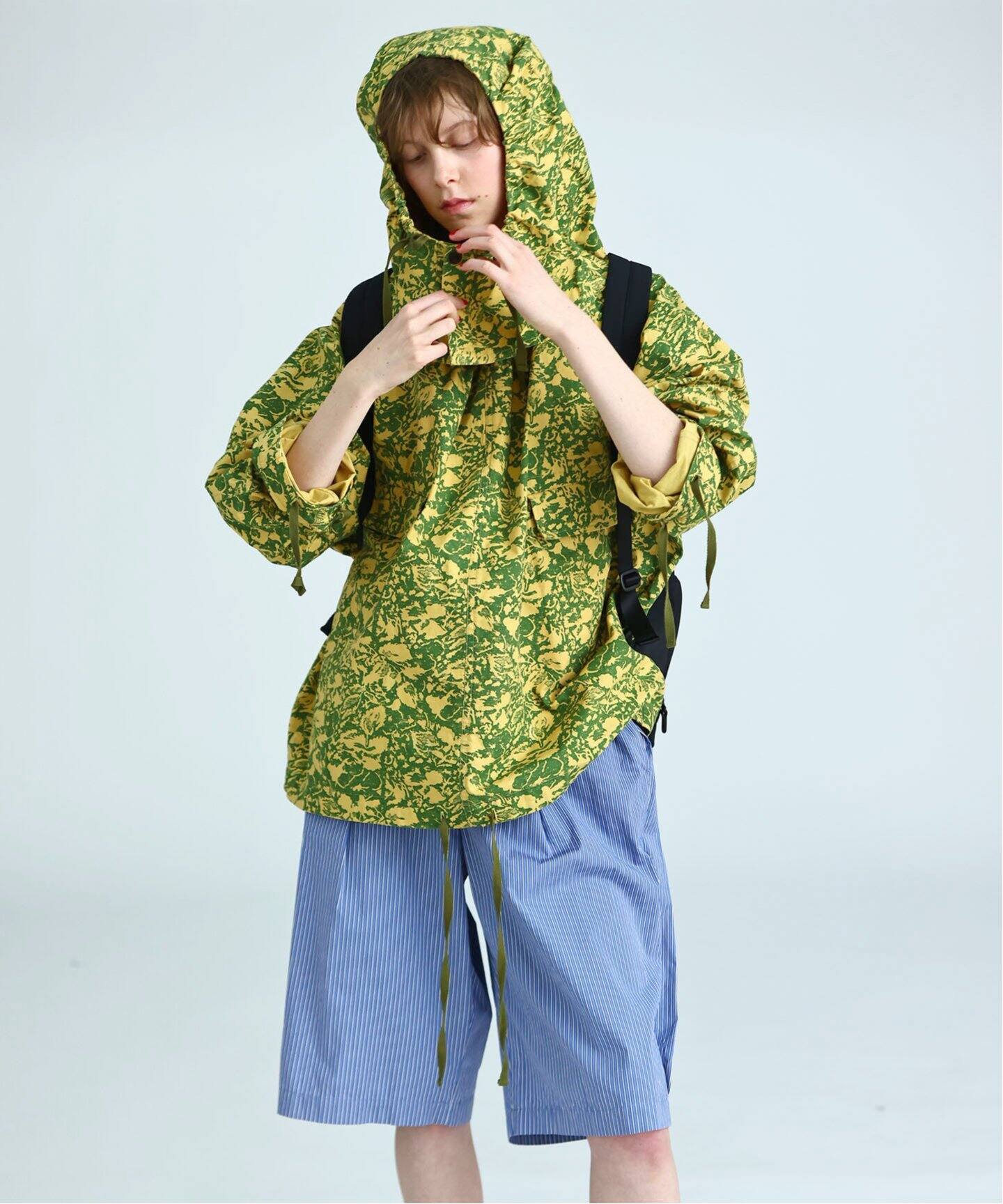 chimala ウールミリタリージャケット　ジャーナルスタンダードラックス取扱 chimala】POPLIN HUNTING JACKET（ミリタリー）｜journal