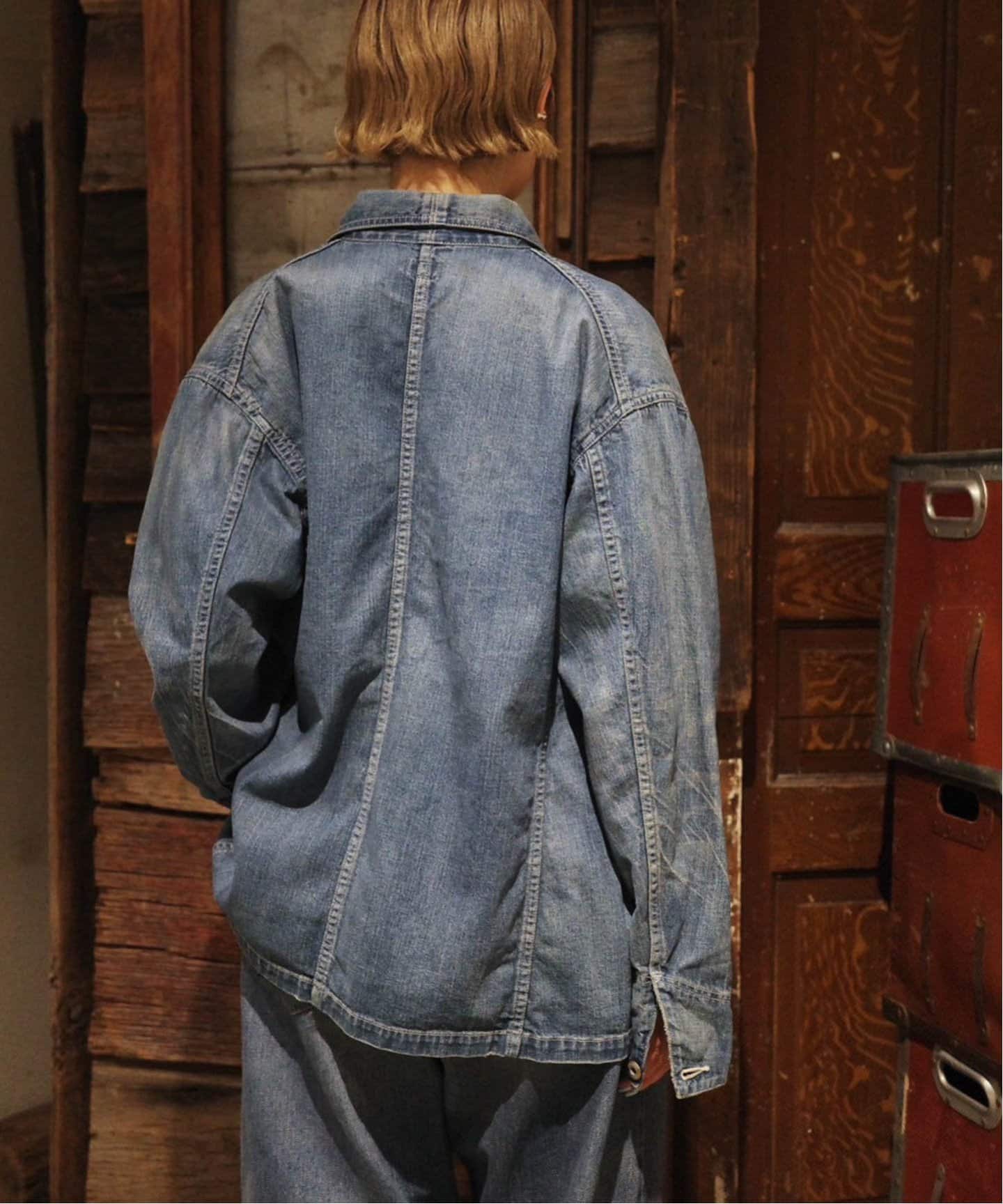 chimala】10OZ DENIM CHORE JACKET（デニムジャケット