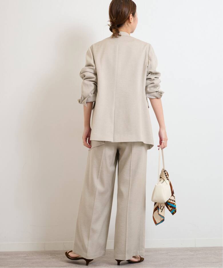 LINYツイルノーカラージャケット（ノーカラージャケット）｜JOURNAL  