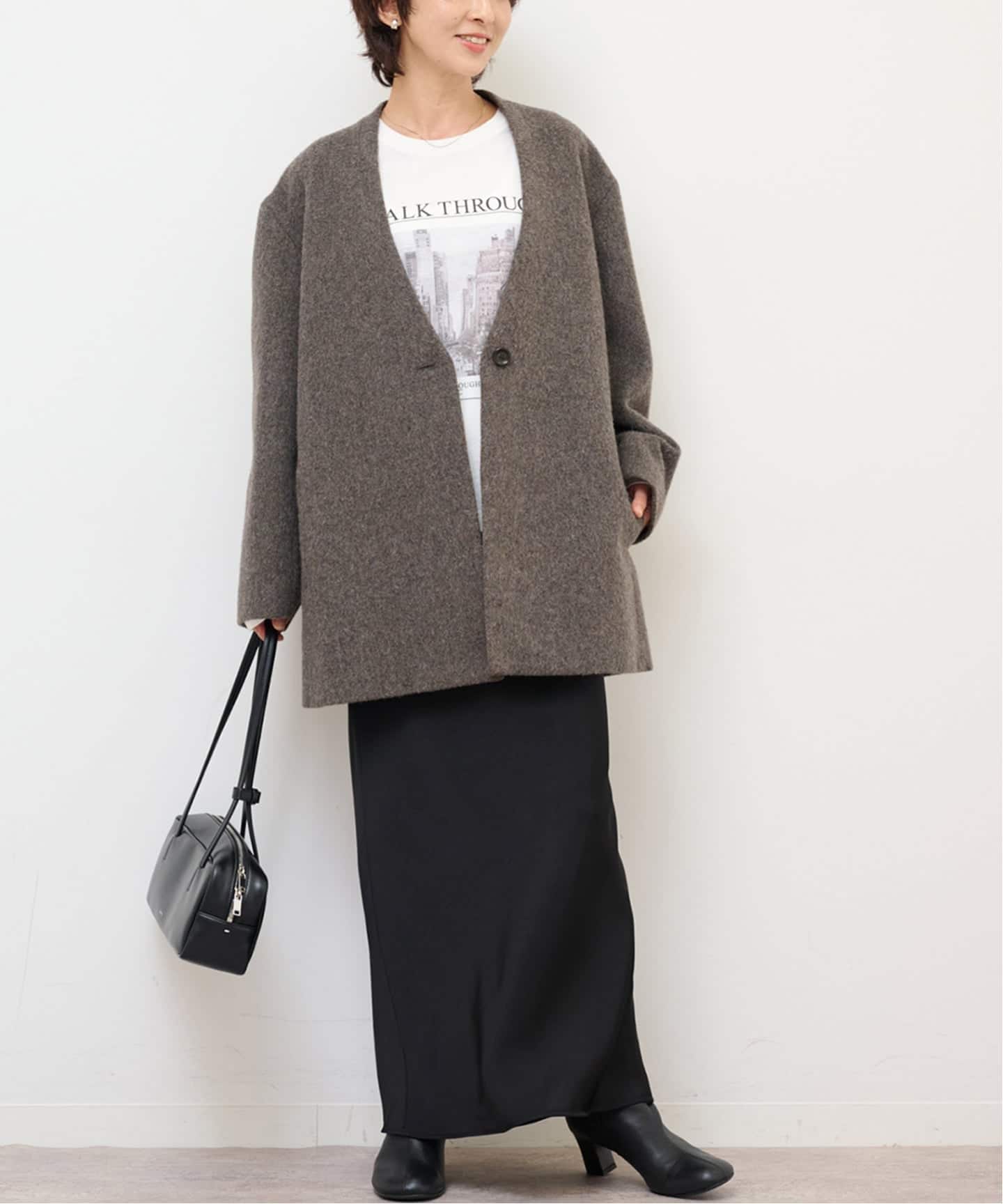 尾州ウールシャギージャケットコート（その他ジャケット・スーツ