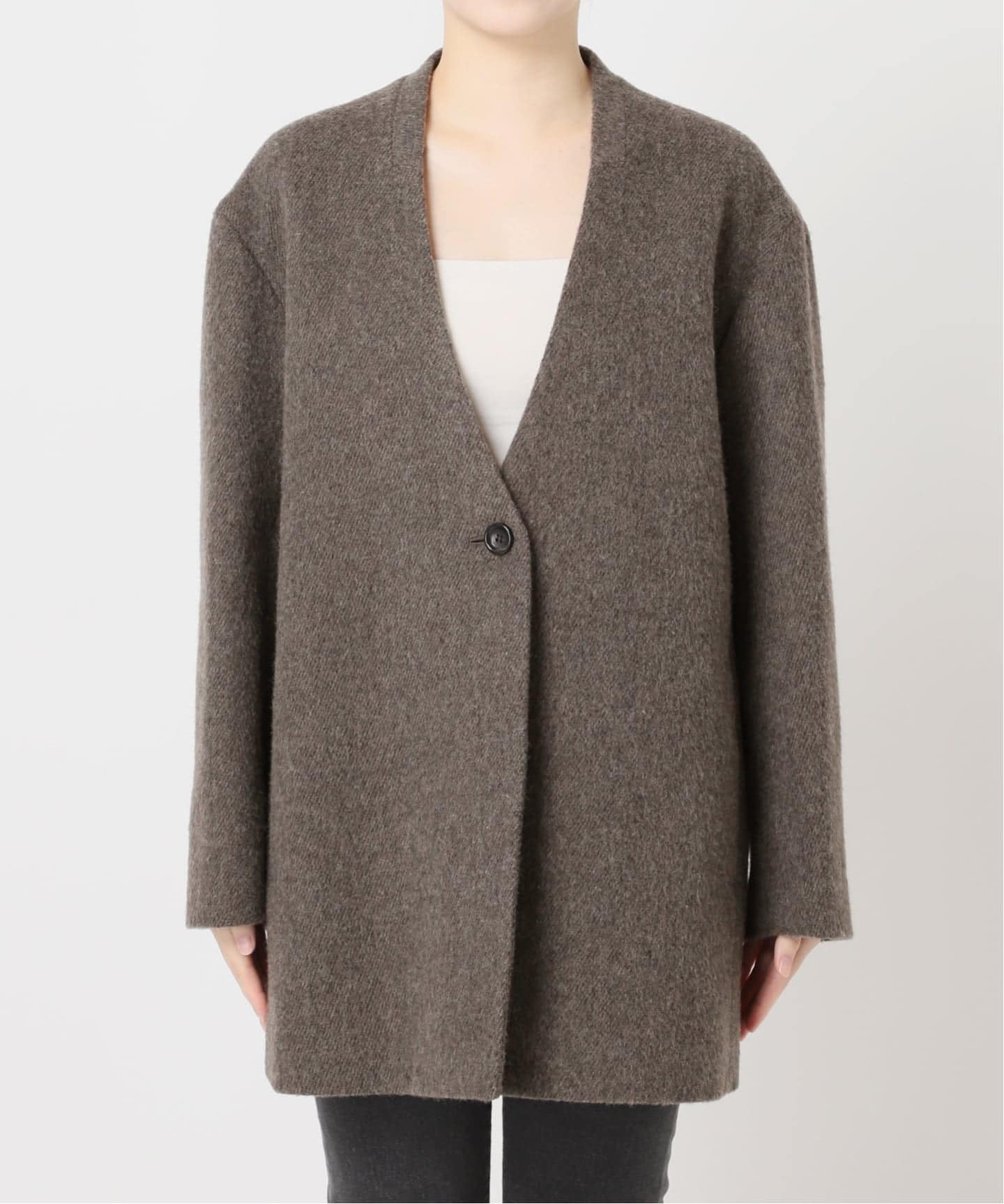 尾州ウールシャギージャケットコート（その他ジャケット・スーツ