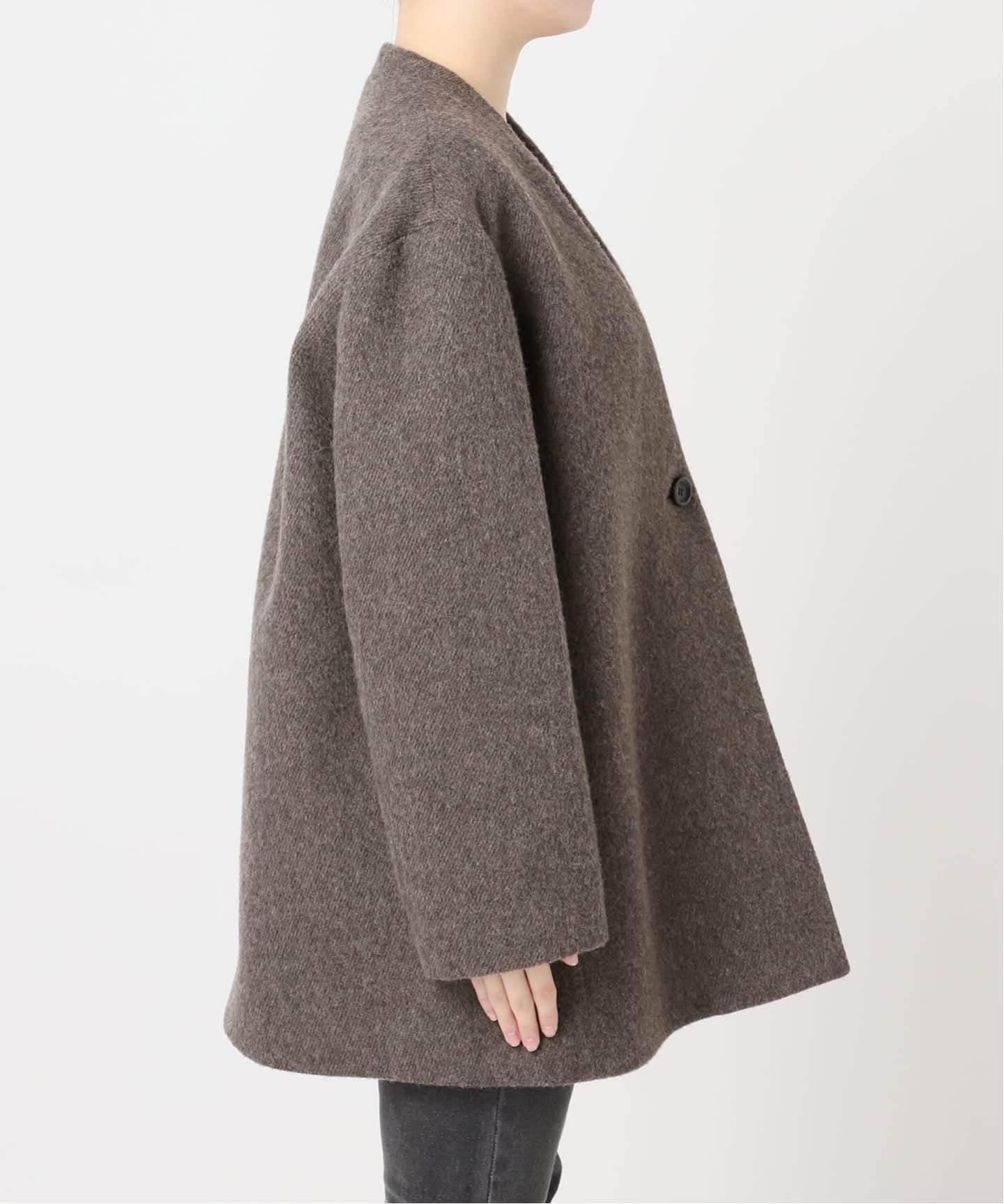 ジャーナルスタンダード　尾州ウールシャギーコート　ウールコート 予約》尾州ウールシャギージャケットコート（その他ジャケット