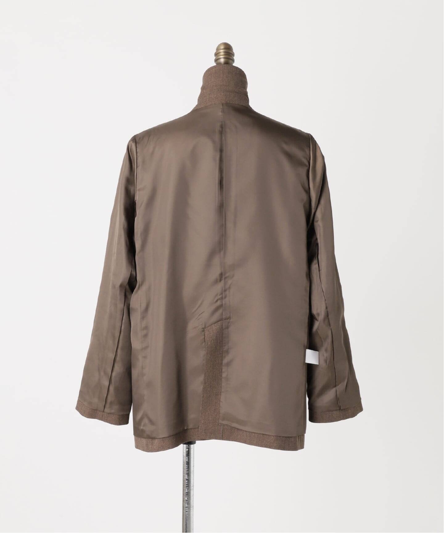 追加》ツイーディーツイルテーラードダブルジャケット