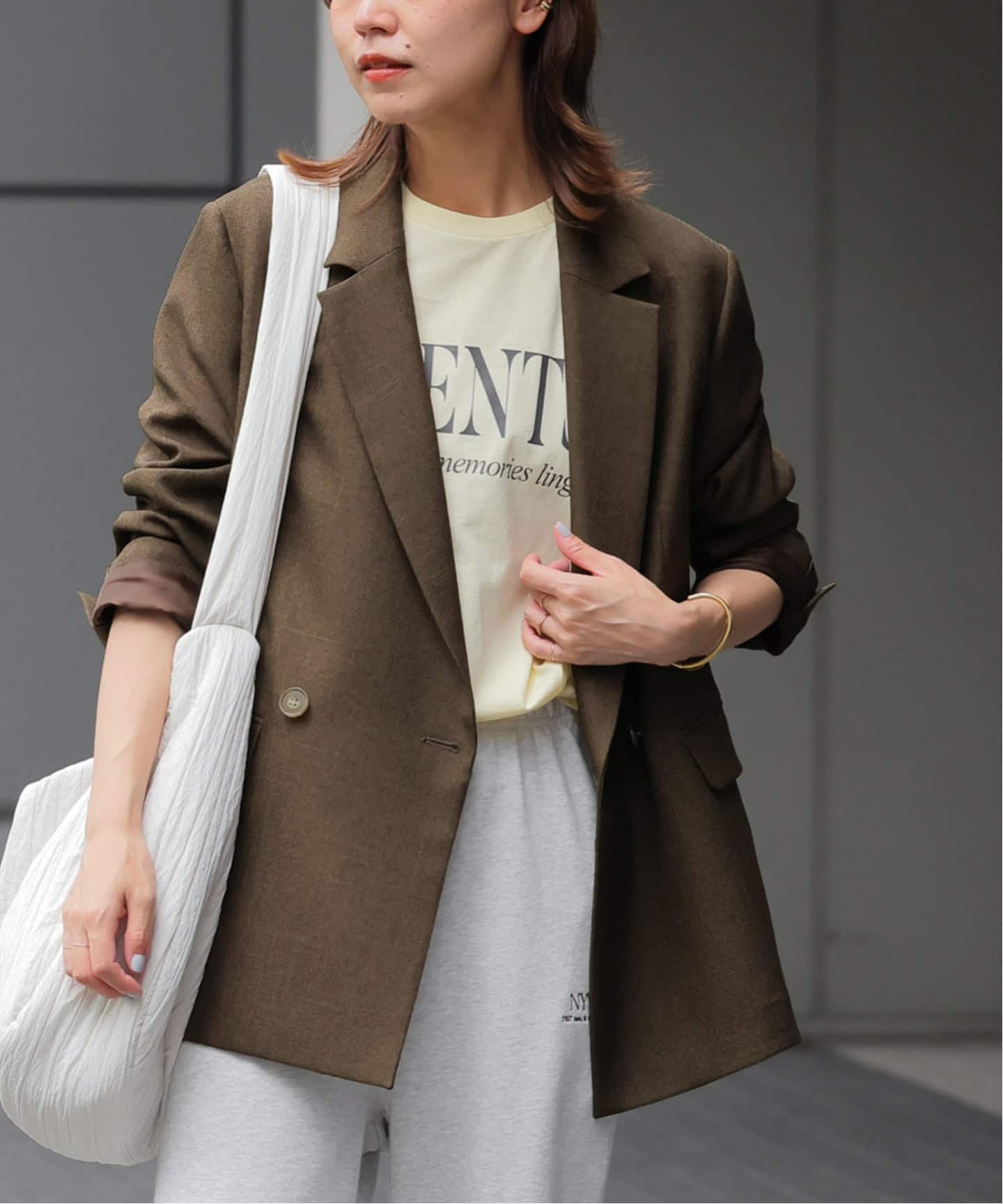 JOURNAL STANDARD relume ツイードテーラードジャケット JOURNAL STANDARD relume ジャケット テーラードジャケット 「再