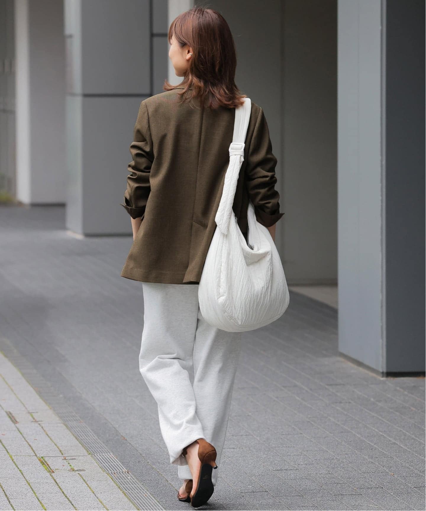 追加》シャークツイードテーラードジャケット（テーラードジャケット