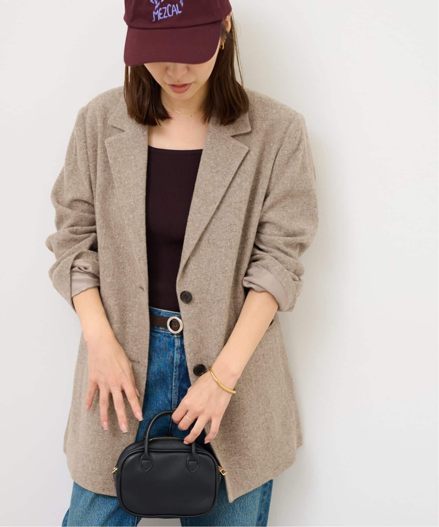 relume テーラードジャケット ベージュ F JOURNAL STANDARD relume 「JOURNAL relume」 テーラード