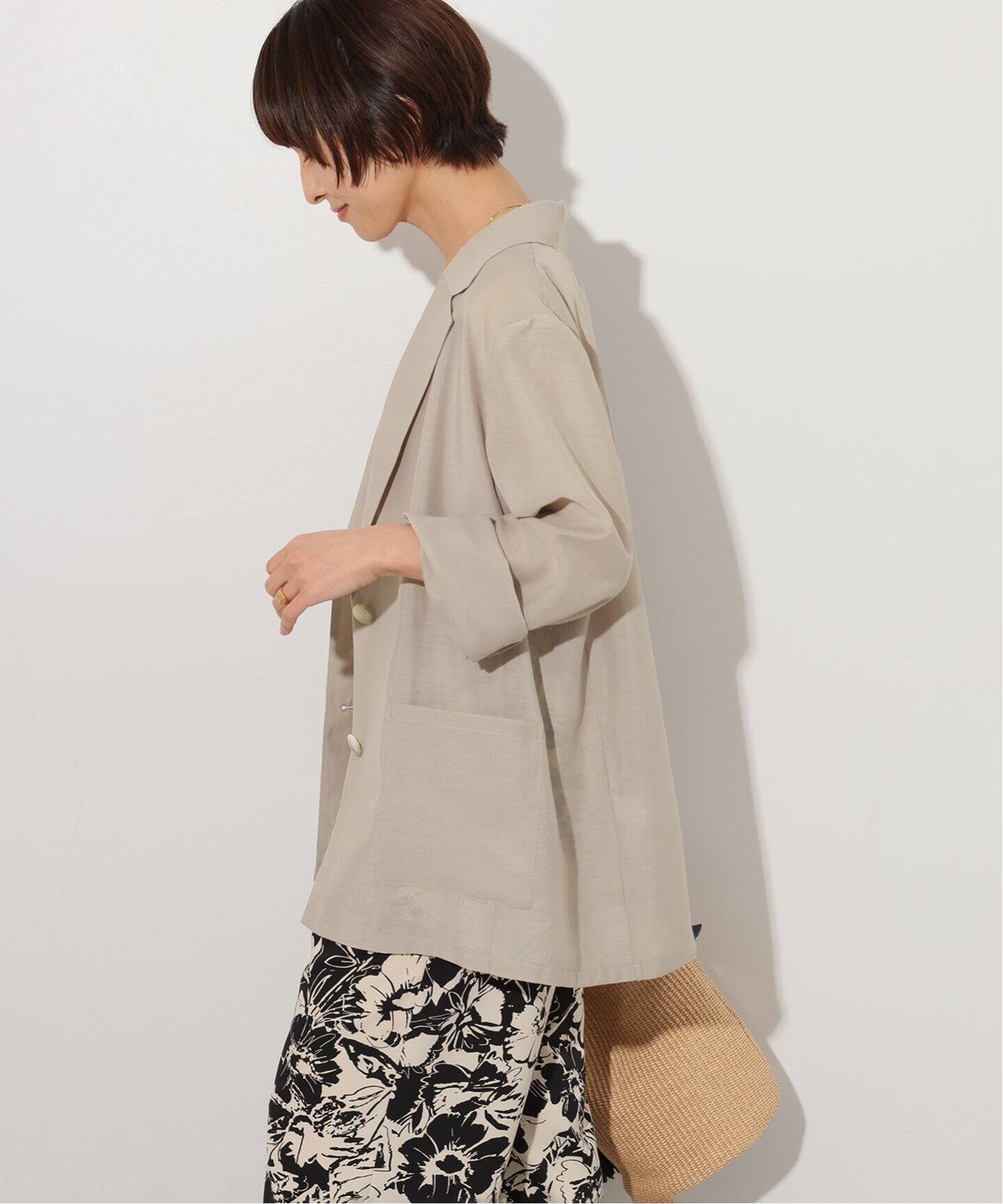 JOURNAL STANDARD relume シアーテーラードジャケット