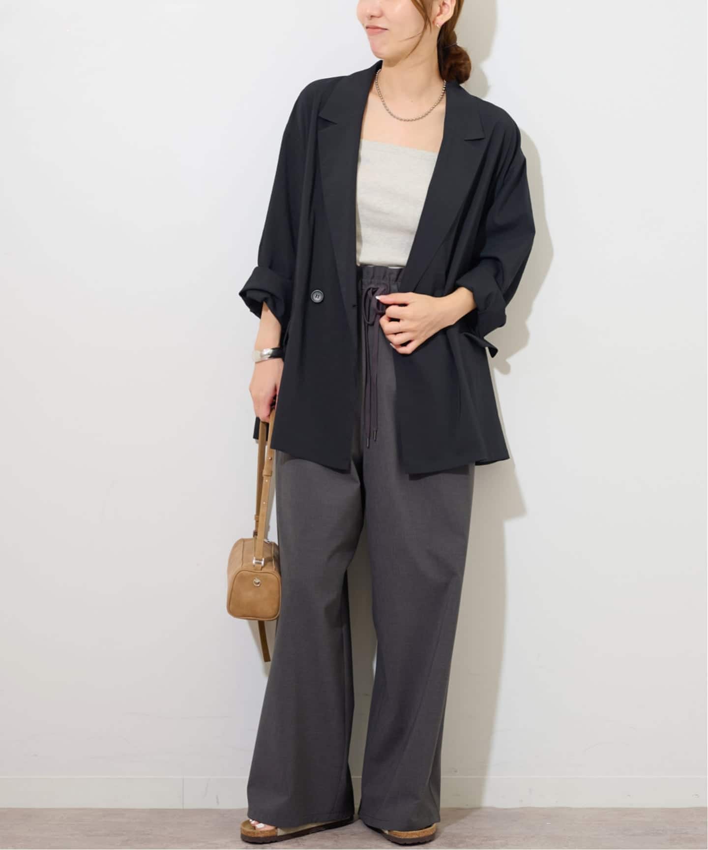 JOURNAL STANDARD relume セットアップスーツ リネン　M JOURNAL STANDARD relume セットアップ