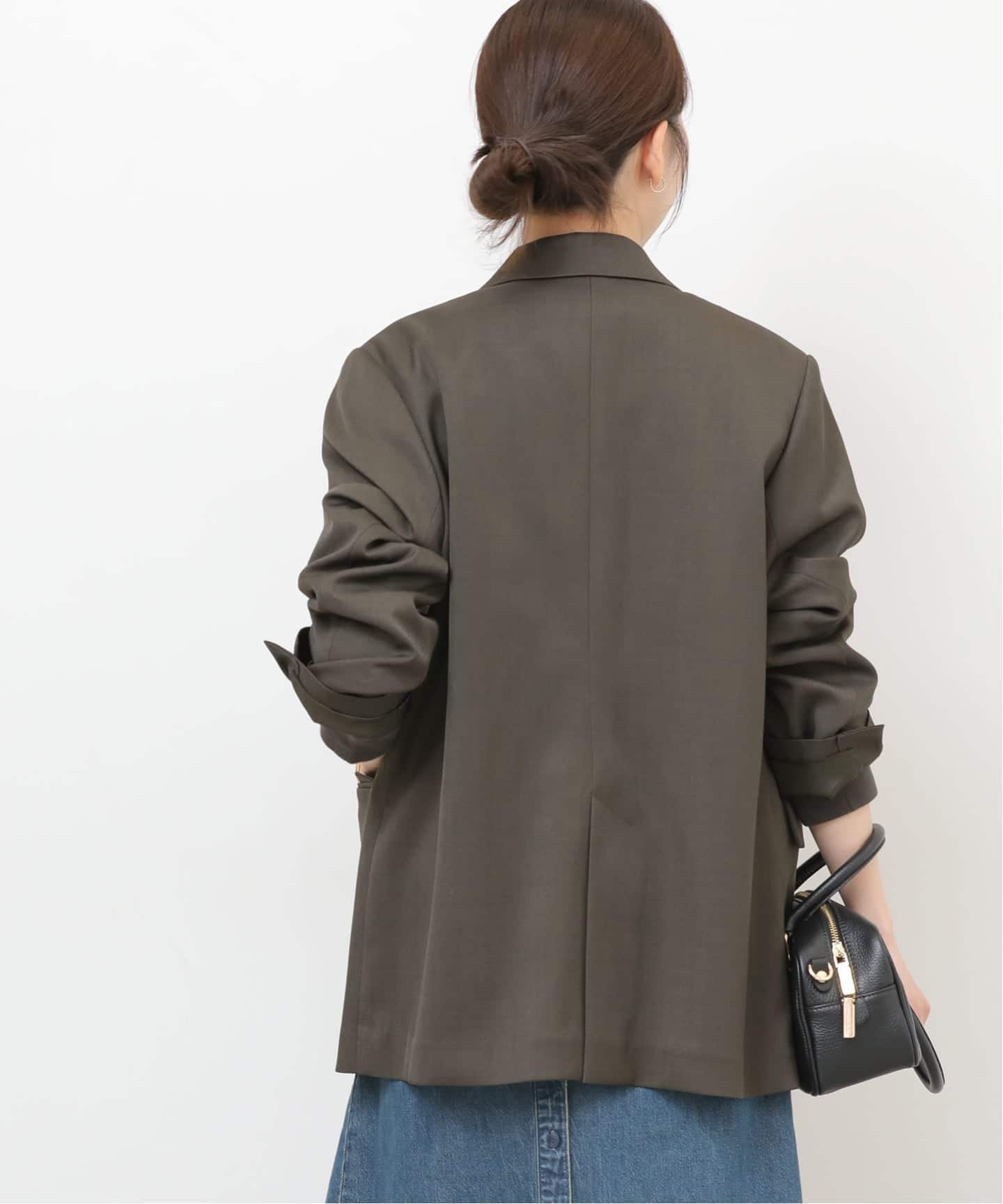 追加 / 新色》ダブルフロントテーラードジャケット（テーラード