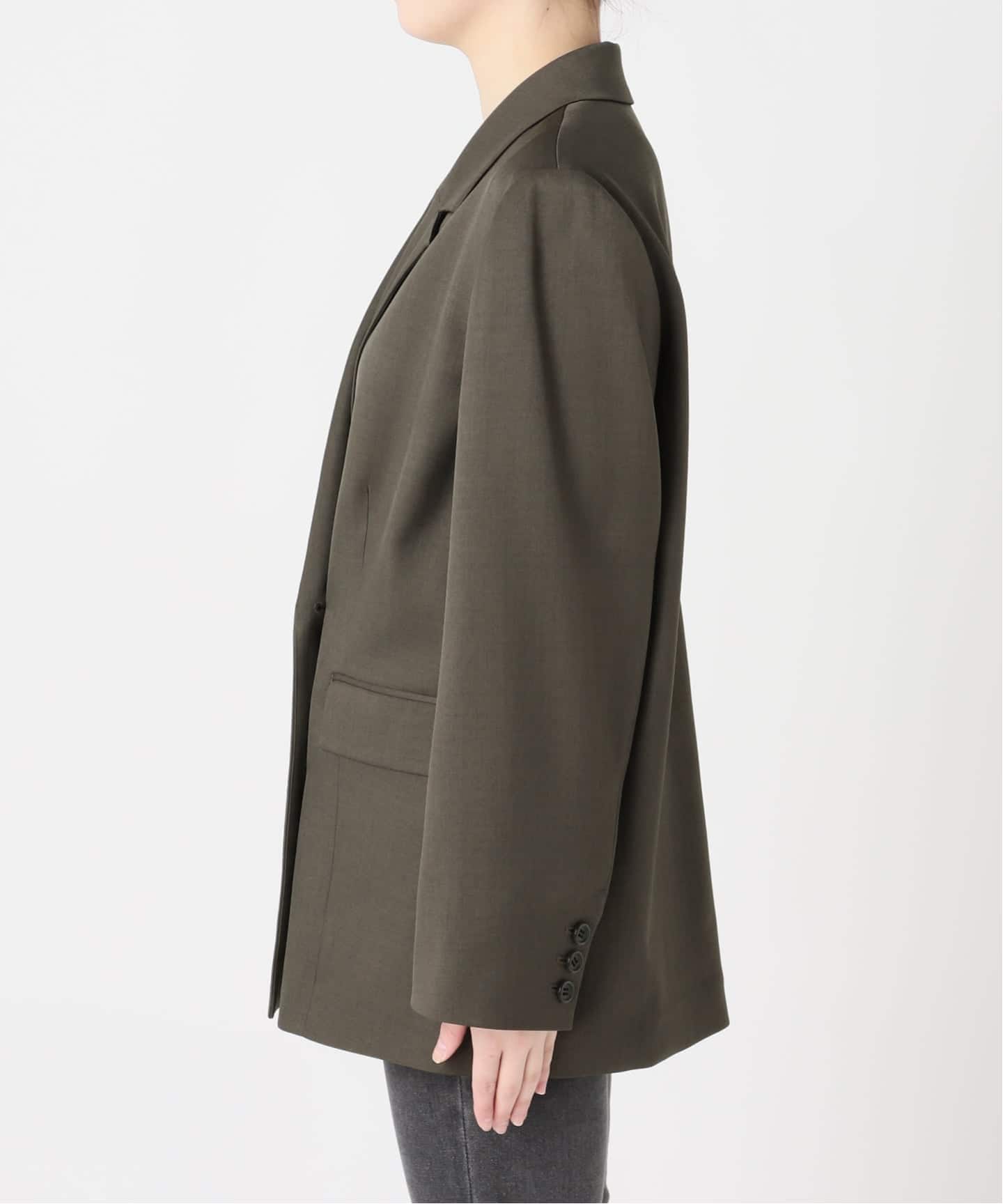 追加 / 新色》ダブルフロントテーラードジャケット（テーラード