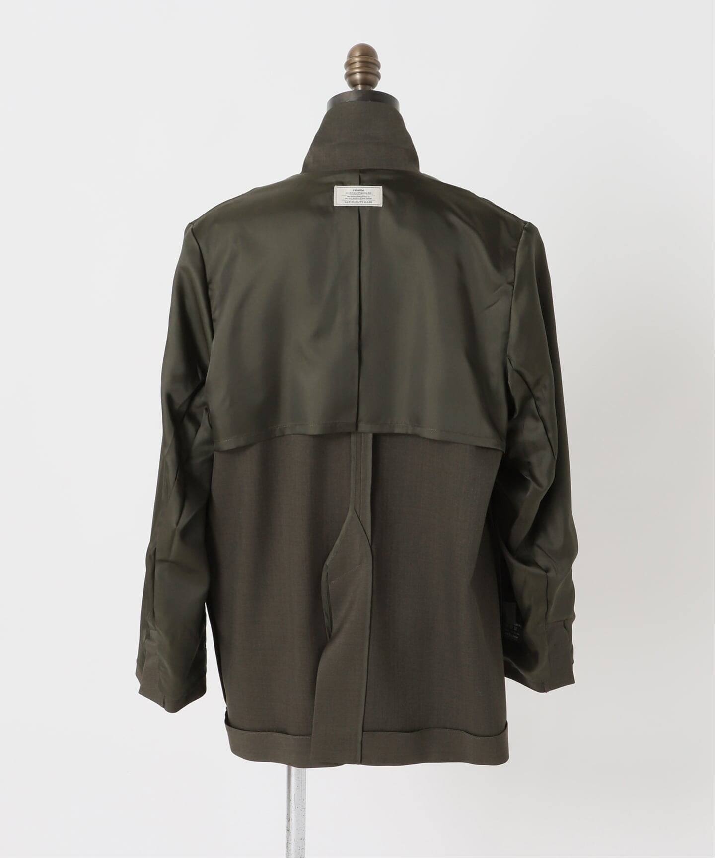 追加 / 新色》ダブルフロントテーラードジャケット（テーラード