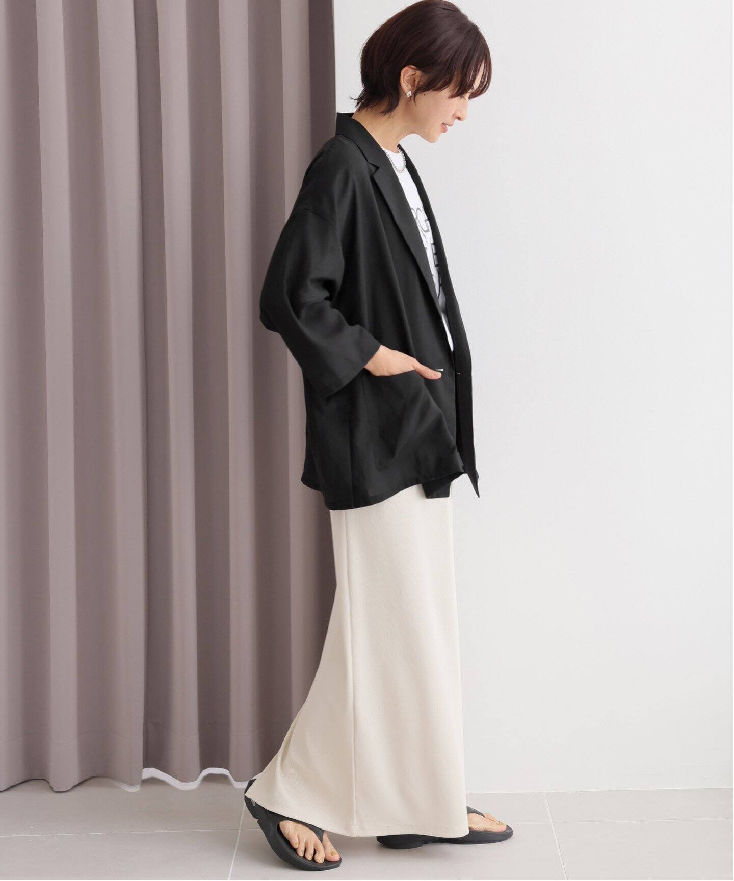 追加予約》シアーテーラードジャケット（テーラードジャケット  