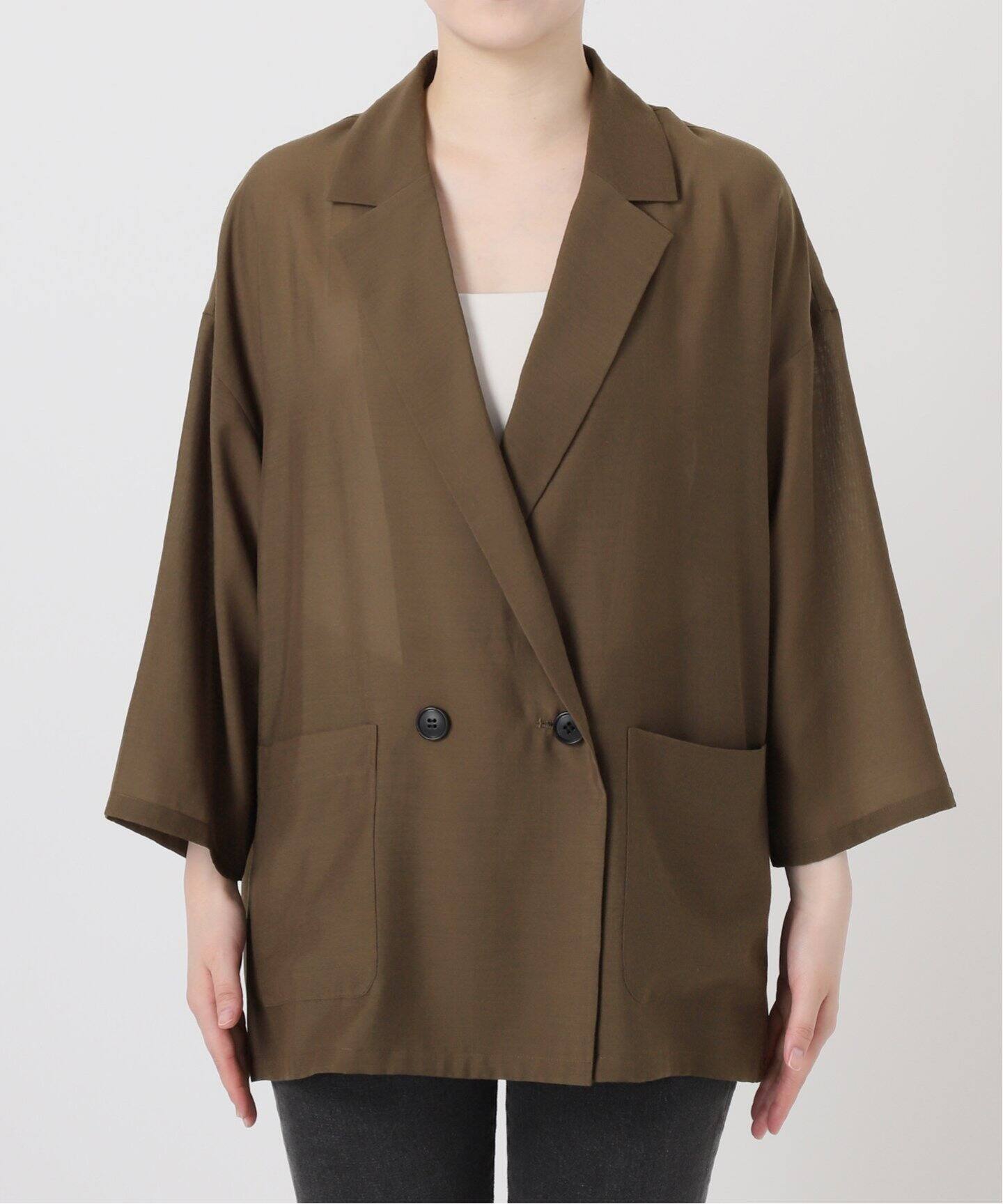 新品　JOURNAL STANDARD relume シアーテーラードジャケット JOURNAL STANDARD relume シアーテーラードジャケット JOURNAL