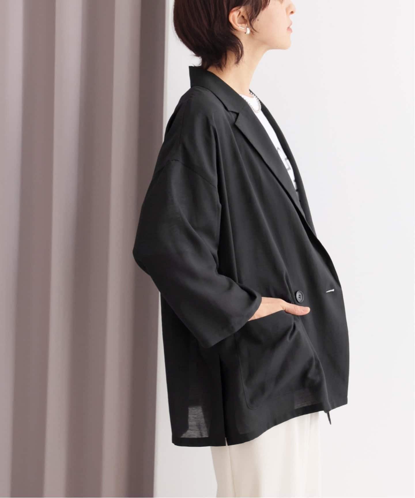 追加4》シアーテーラードジャケット（テーラードジャケット）｜JOURNAL