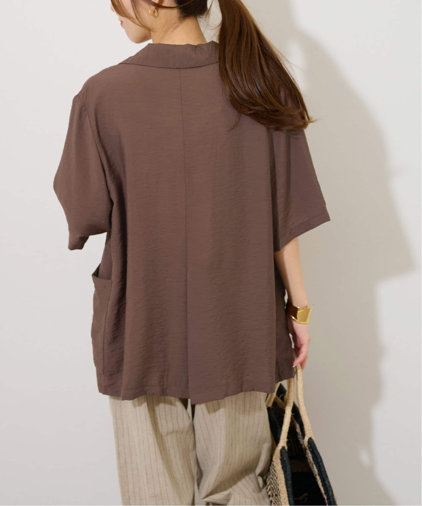 シアーハーフスリーブジャケット（その他ジャケット・スーツ