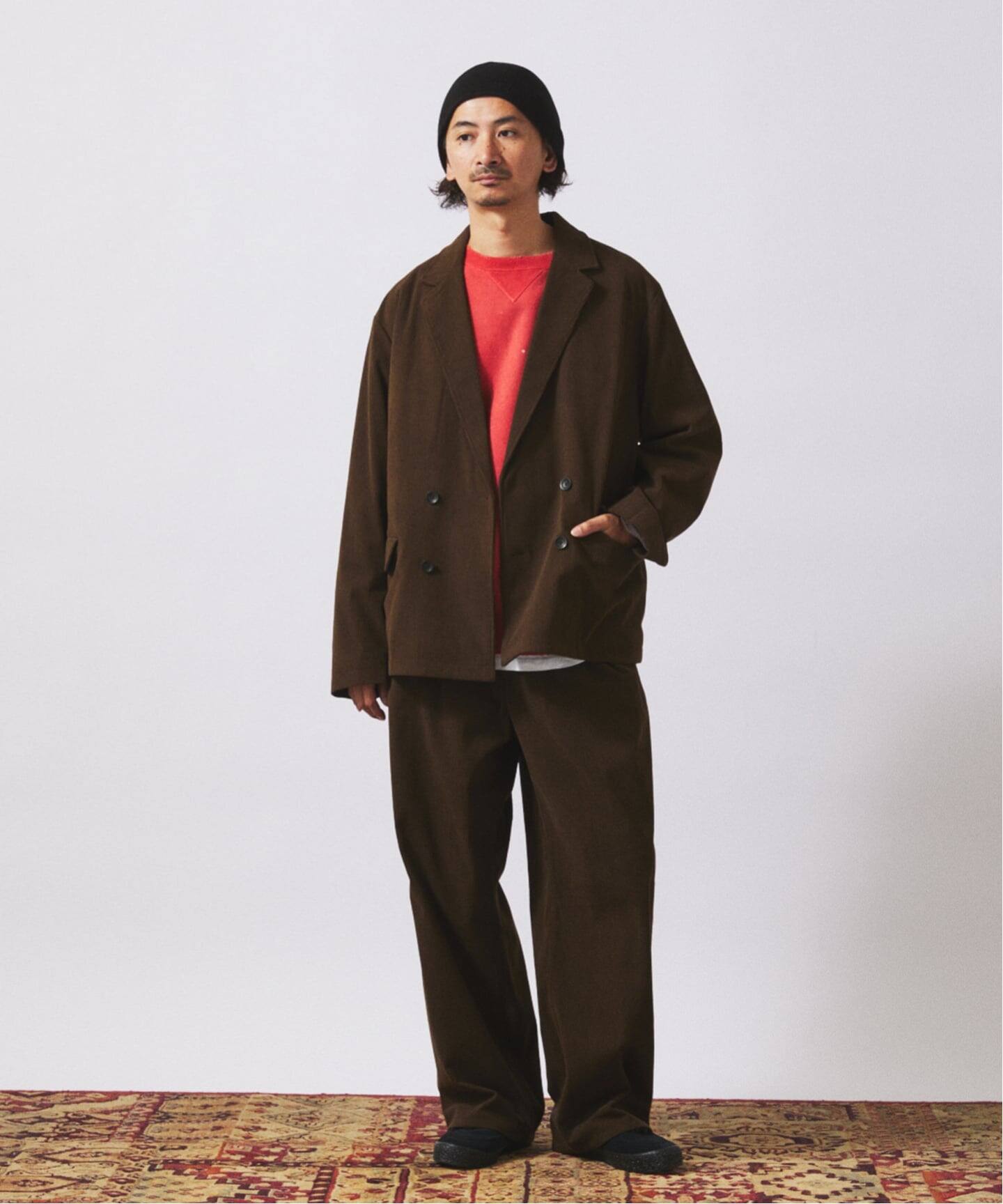 TECH ”SOLOTEX(R)” コーデュロイ ウォッシャブル ダブルジャケット