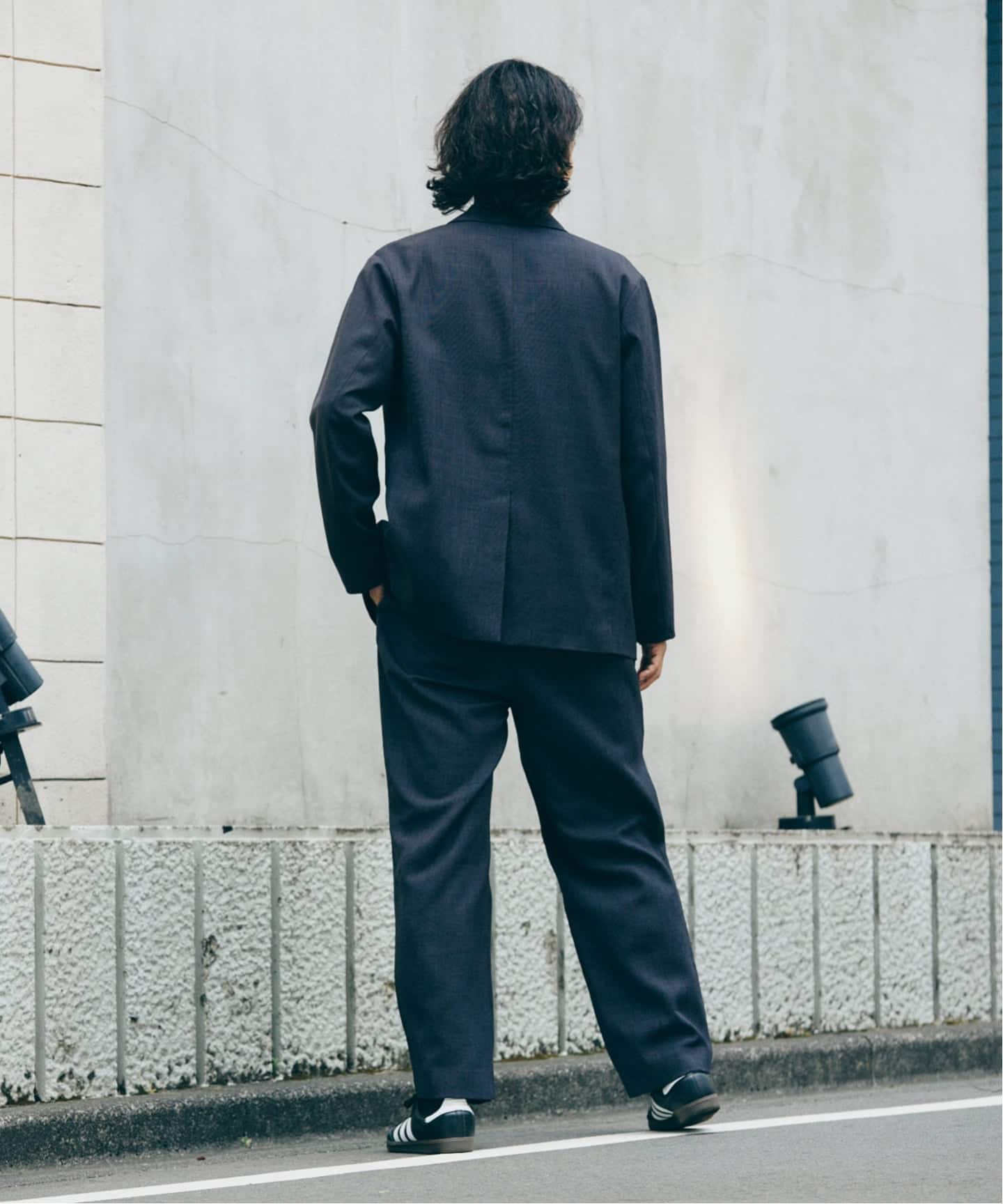 バスケット ”ウォッシャブル” ダブルブレスト ジャケット（その他