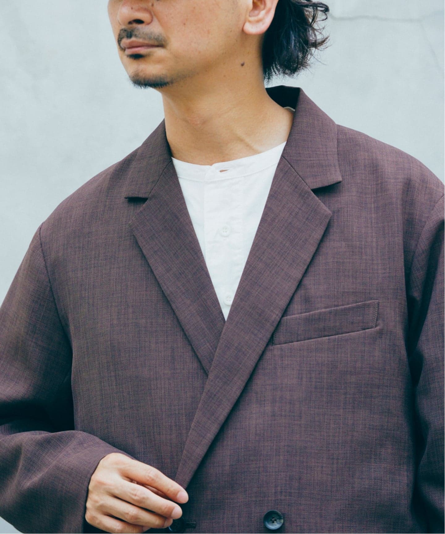 【JOURNAL STANDARD relume 】ダブルブレストジャケット relume ダブルブレストブレザー ジャケット（Wブレストブレザー
