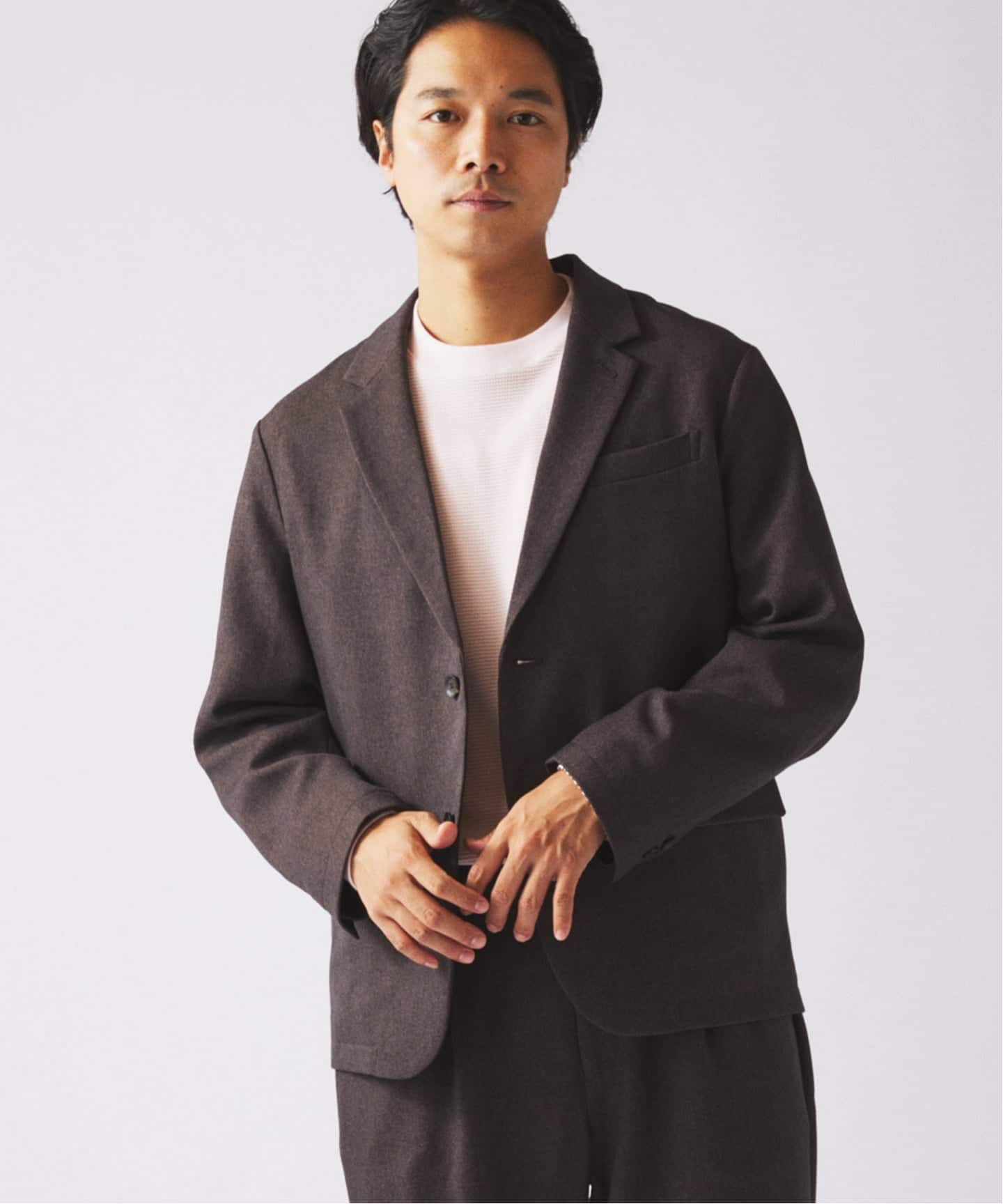 JOURNAL STANDARD relumeセットアップ　ブラック JOURNAL STANDARD relume 「JOURNAL relume」 セットアップ