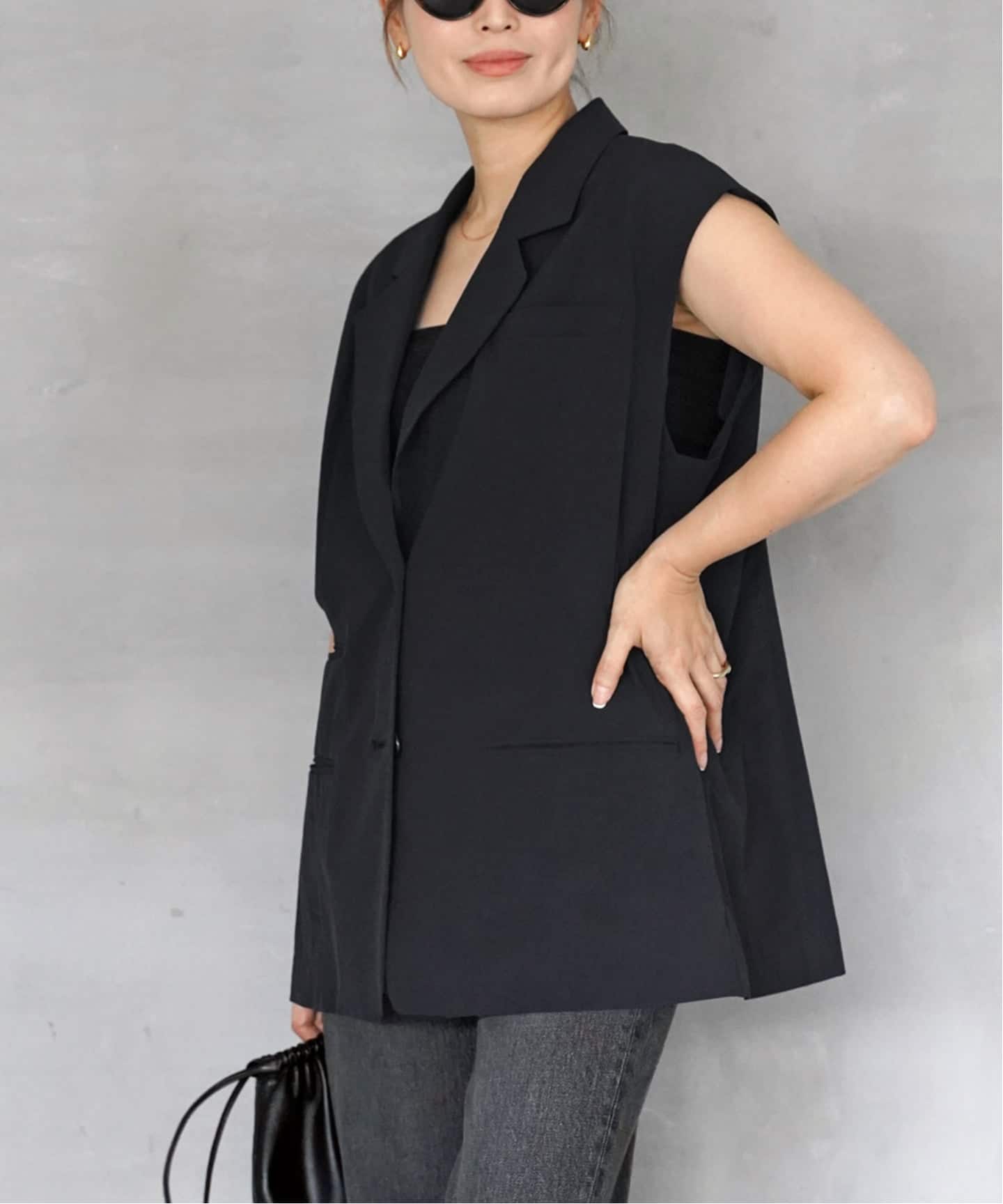 CELERI Sleeveless ジャケット（ジレ）｜Deuxieme Classe