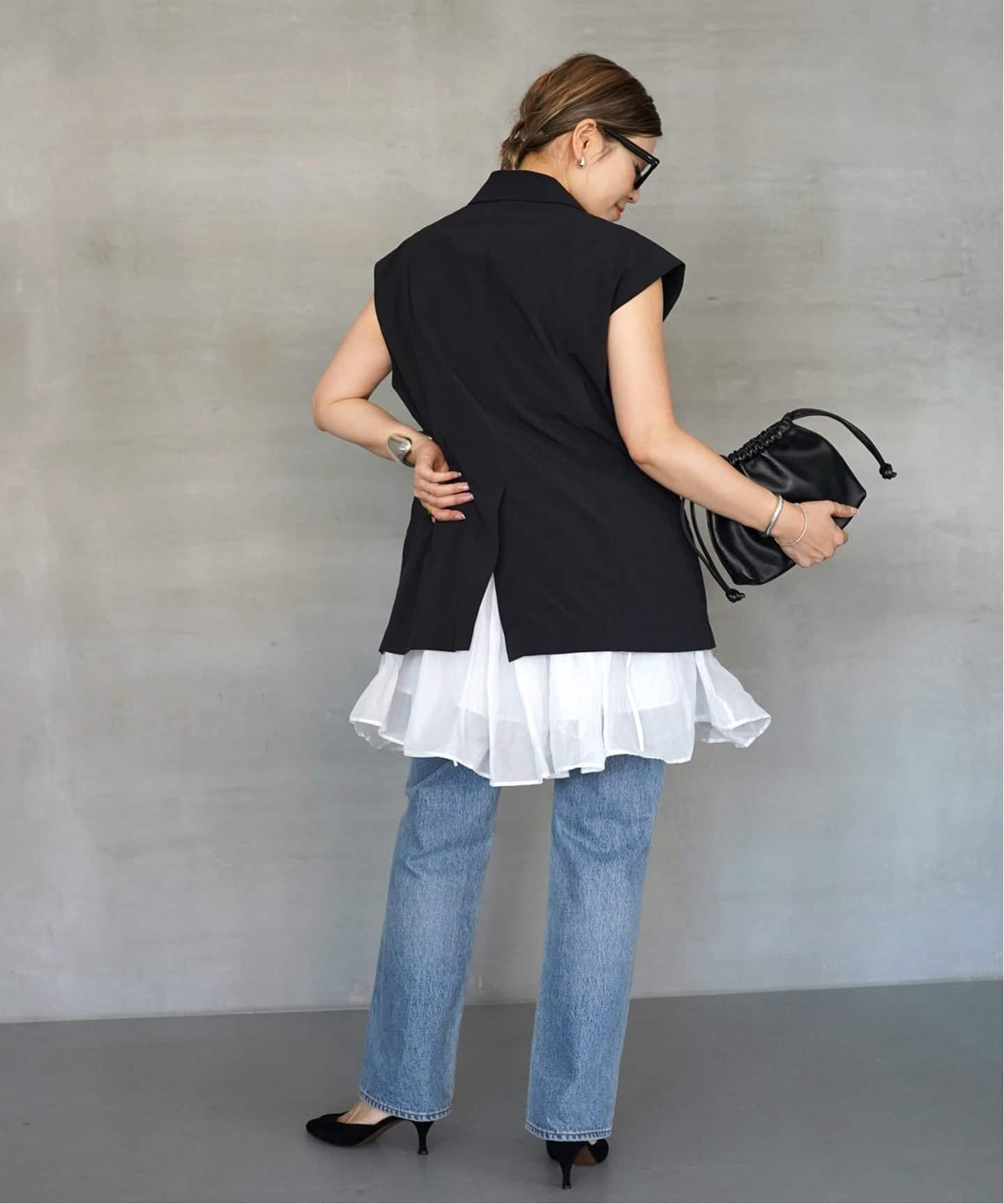 CELERI Sleeveless ジャケット（ジレ）｜Deuxieme Classe