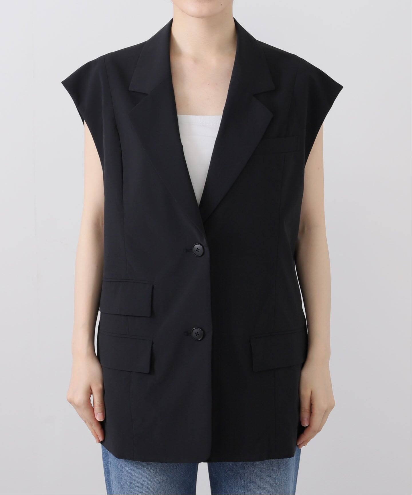 Deuxieme Classe CELERI Sleeveless ジャケット CELERI Sleeveless ジャケット（ベスト）｜CELERI（セルリ）の