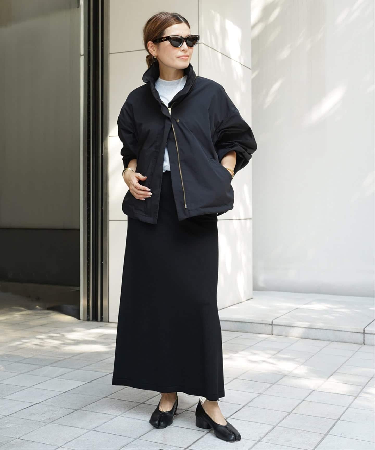 ドゥーズィエムクラス ブルゾン WASHED STAND ZIP ブルゾン(その他ブルゾン/アウター