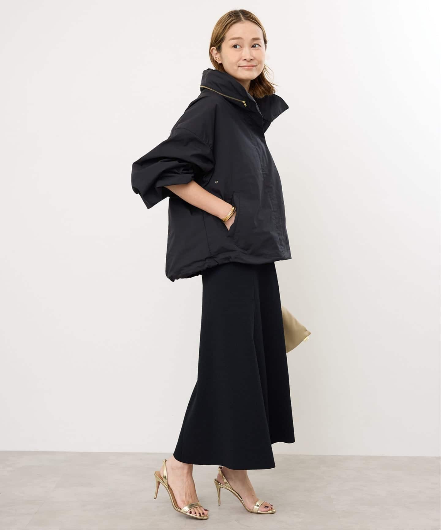 完売　Deuxieme Classe WASHED FULL ZIP ブルゾン 予約》WASHED STAND ZIP ブルゾン（その他ブルゾン／アウター
