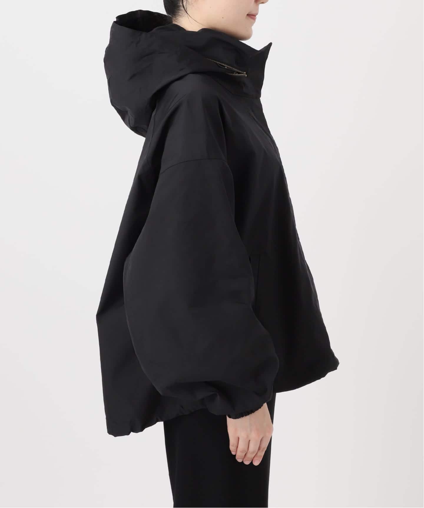 新品ドゥーズィエムクラス WASHED FULL ZIP ブルゾン　黒　4.7万 WASHED FULL ZIP ブルゾン（ナイロンジャケット）｜Deuxieme