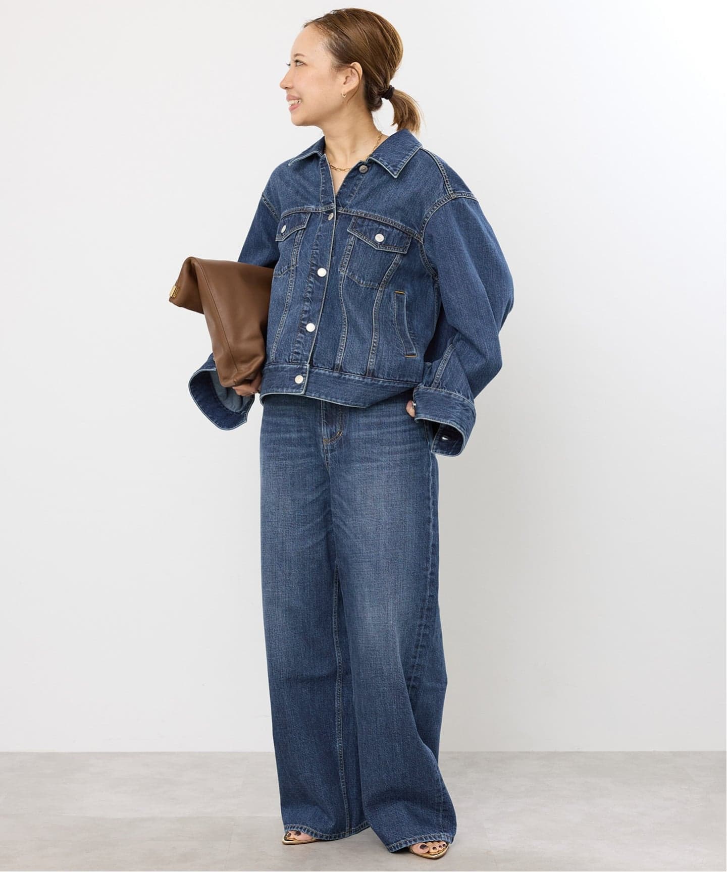 【美品】Deuxieme Classe DENIM G/ジャケット 予約》Monsieur DENIM G/ジャケット（デニムジャケット