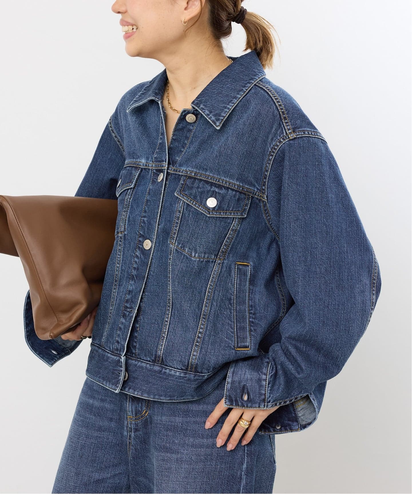 Deuxieme Classe ドゥーズィエムクラス クロップドデニムジャケット DEUXIEME CLASSE（Gジャン/デニムジャケット）のフリマアイテム一覧