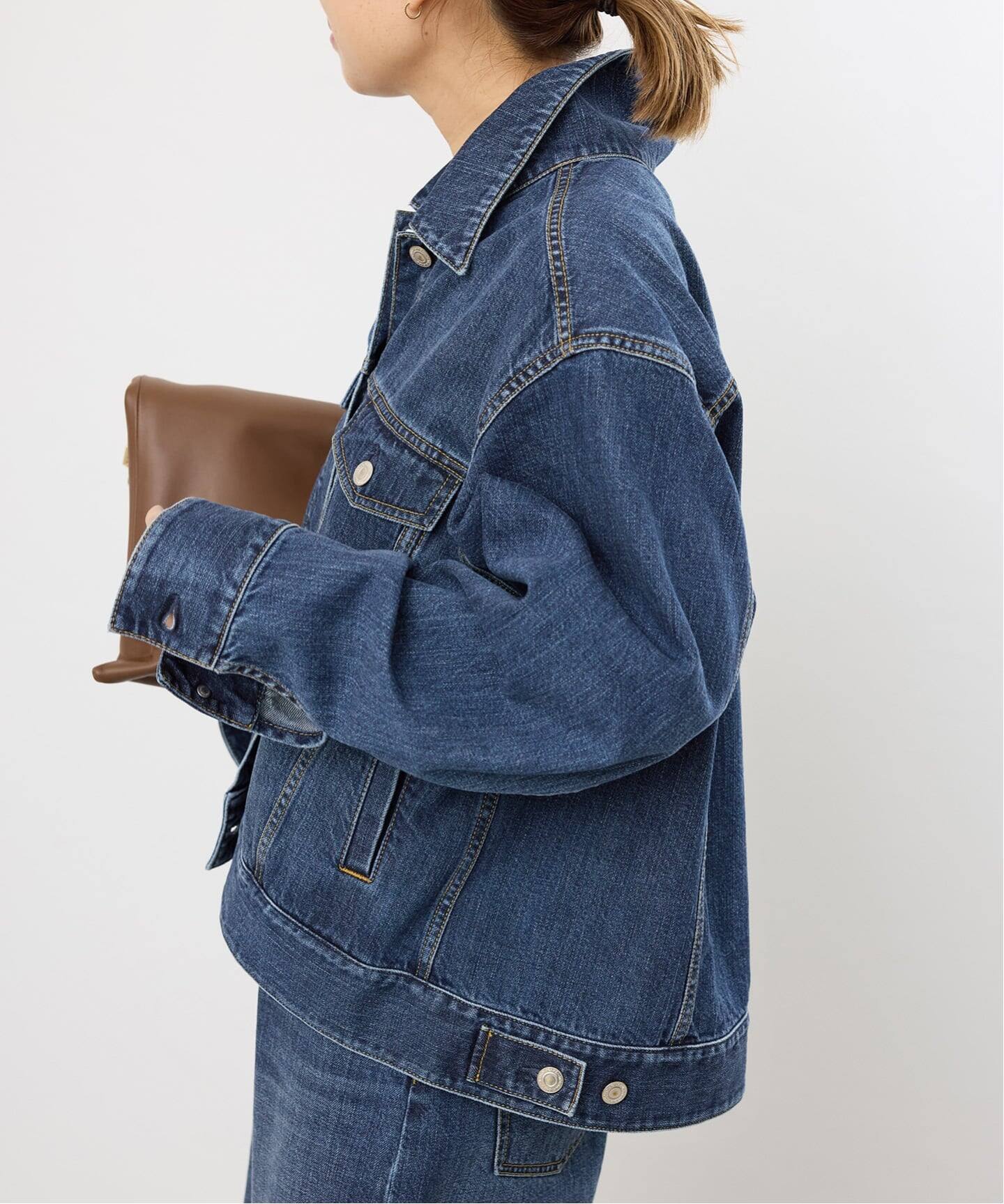 【美品】Deuxieme Classe DENIM G/ジャケット 予約》Monsieur DENIM G/ジャケット（デニムジャケット