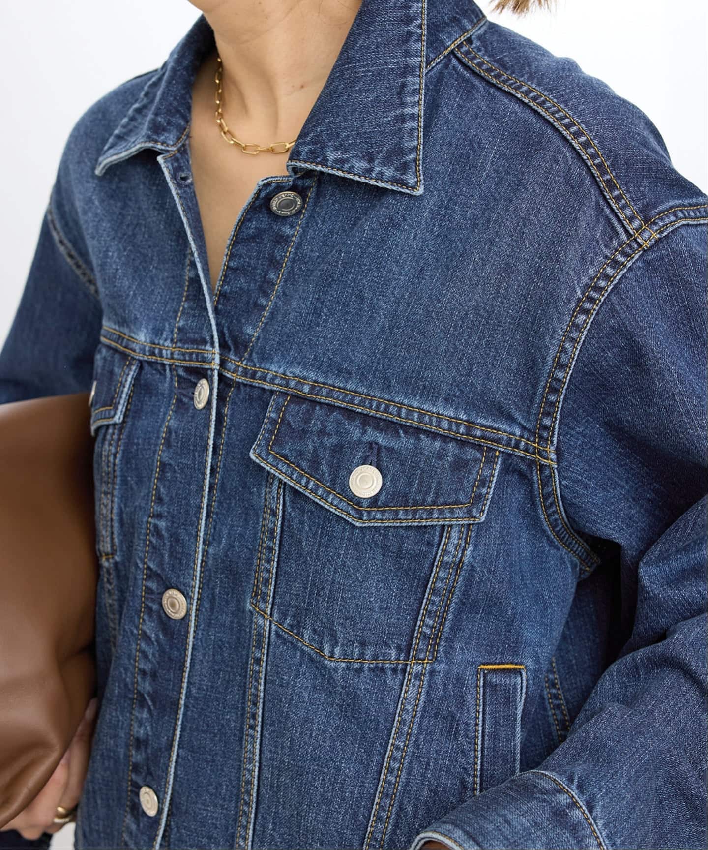 【美品】Deuxieme Classe DENIM G/ジャケット 予約》Monsieur DENIM G/ジャケット（デニムジャケット