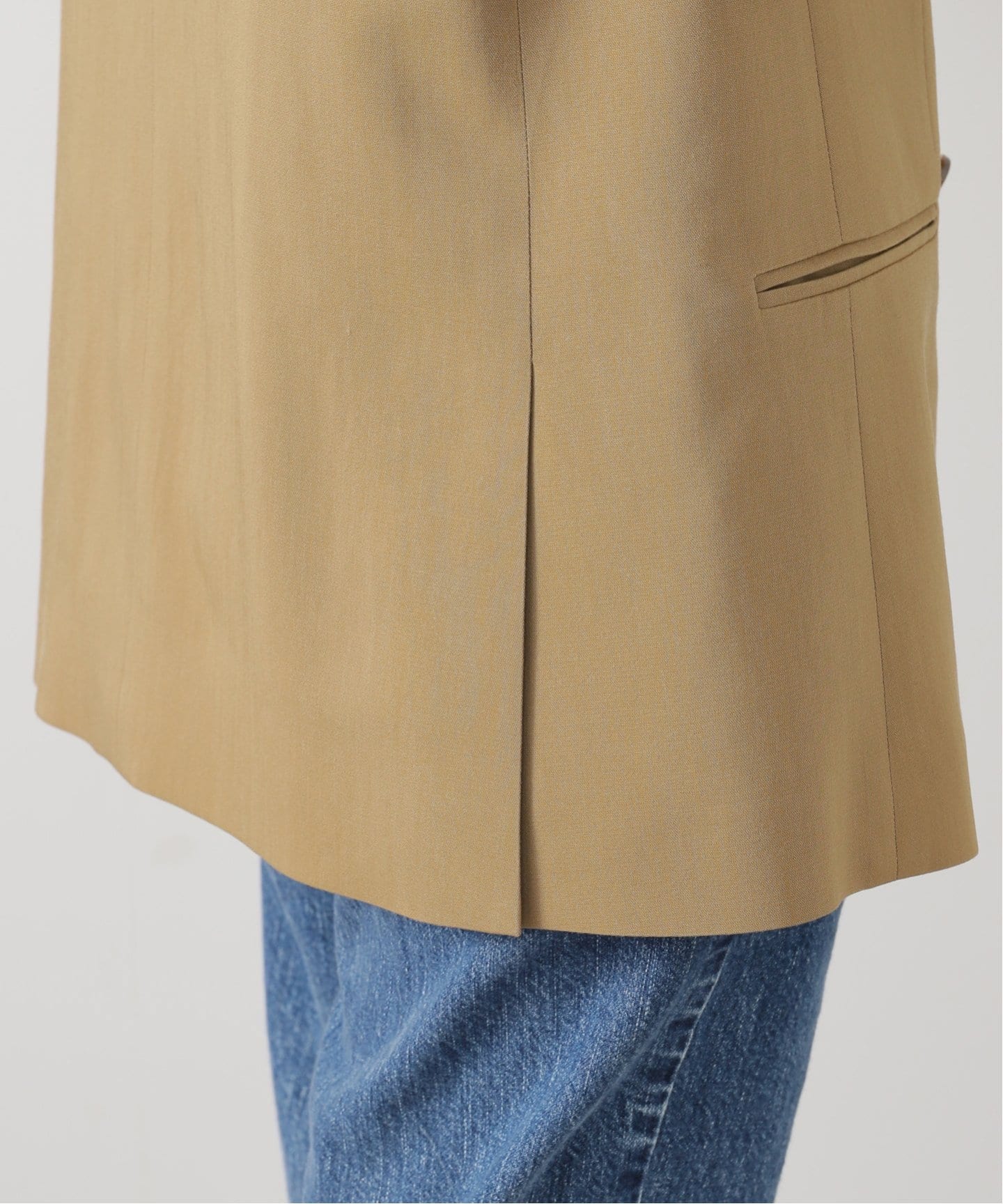 ドゥーズィエムクラス　定価5.1万　バランサ ロングジャケット　キャメル ドゥーズィエムクラス Oversized River Coat キャメル - メルカリ