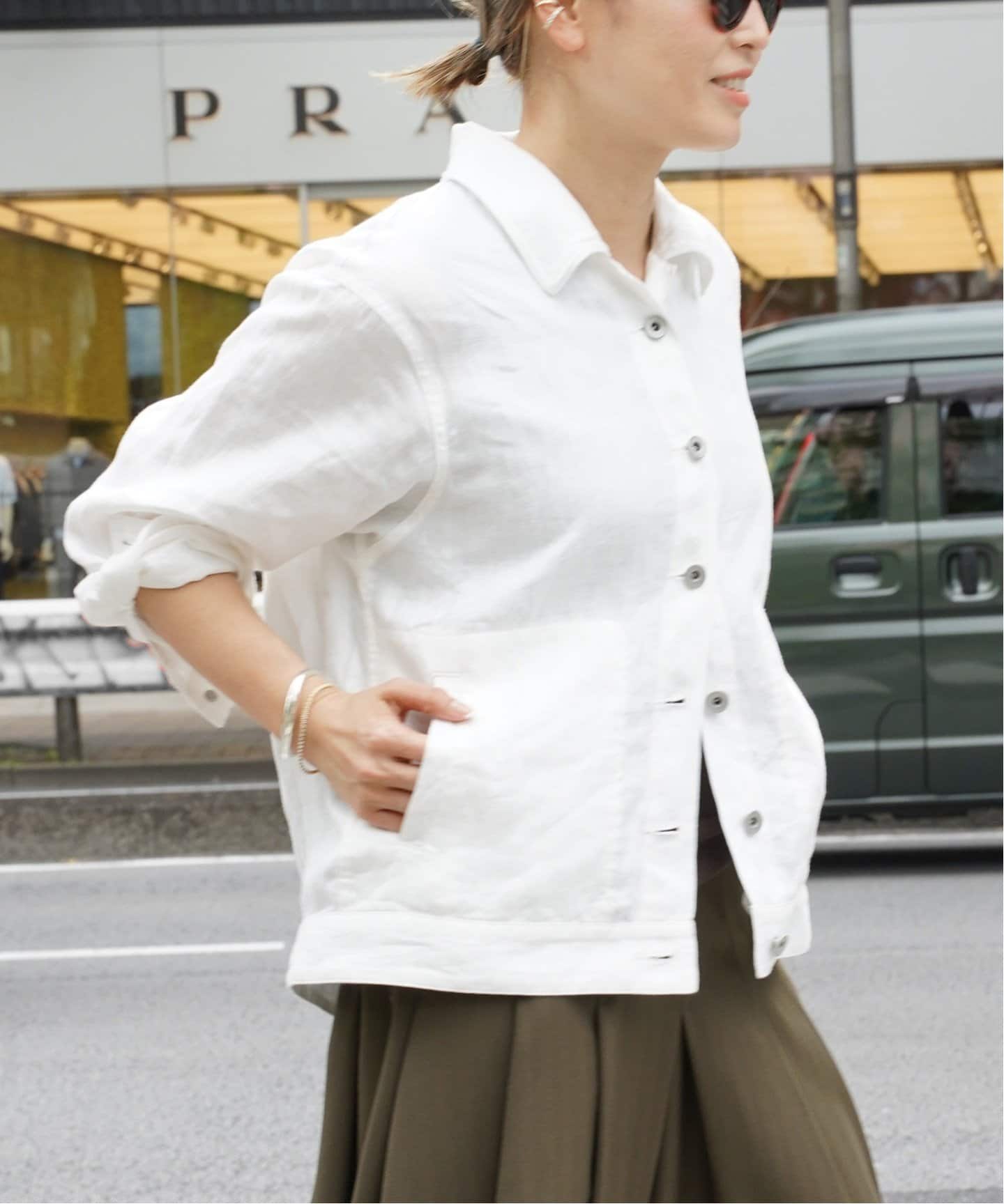 送料無料◆2025新品  OGLINEN G ジャケット（その他ブルゾン／アウター）｜Deuxieme ジャケット・アウター