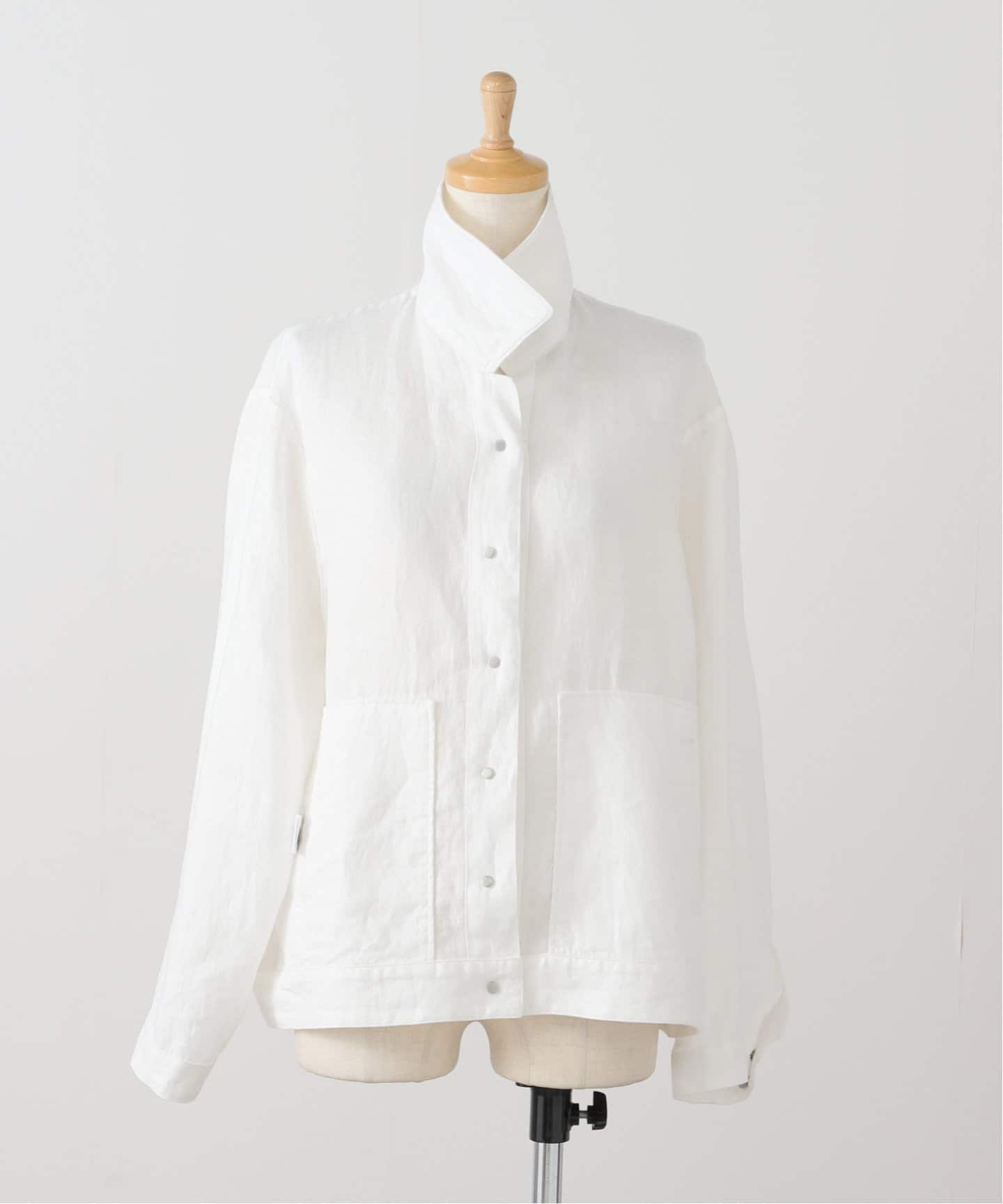 Deuxieme Classe LINEN CHINO Gジャケット リネン Deuxieme Classeのコーディネートスナップ（MARI）｜Deuxieme