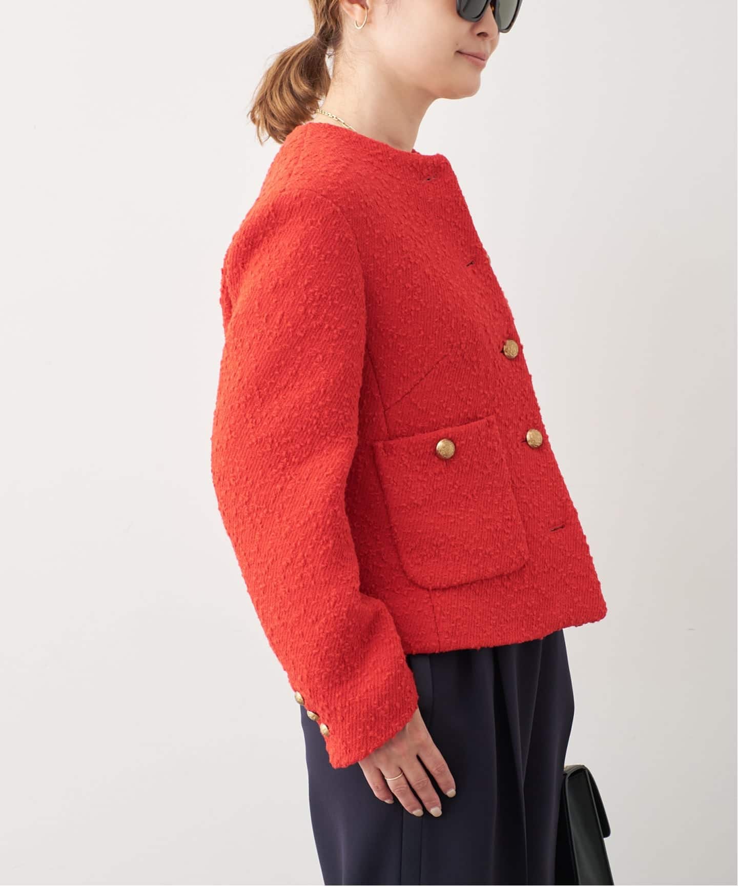 REDTWEEDY ノーカラー ジャケット（その他ジャケット・スーツ