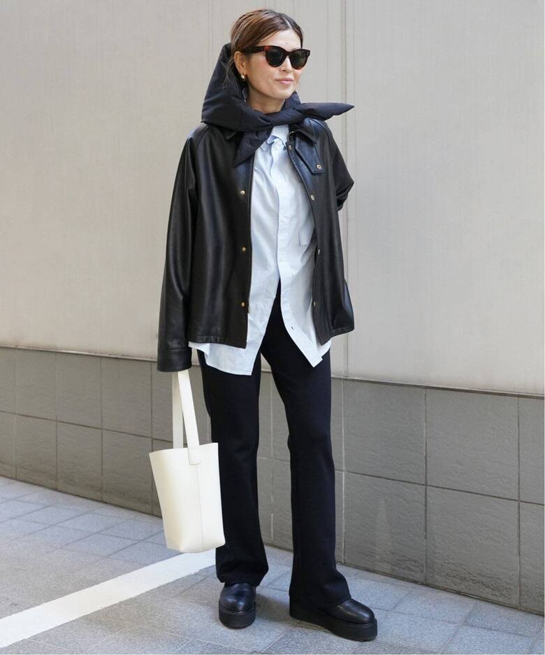 追加【CINQUANTA/チンクアンタ】レザーブルゾン（レザージャケット  