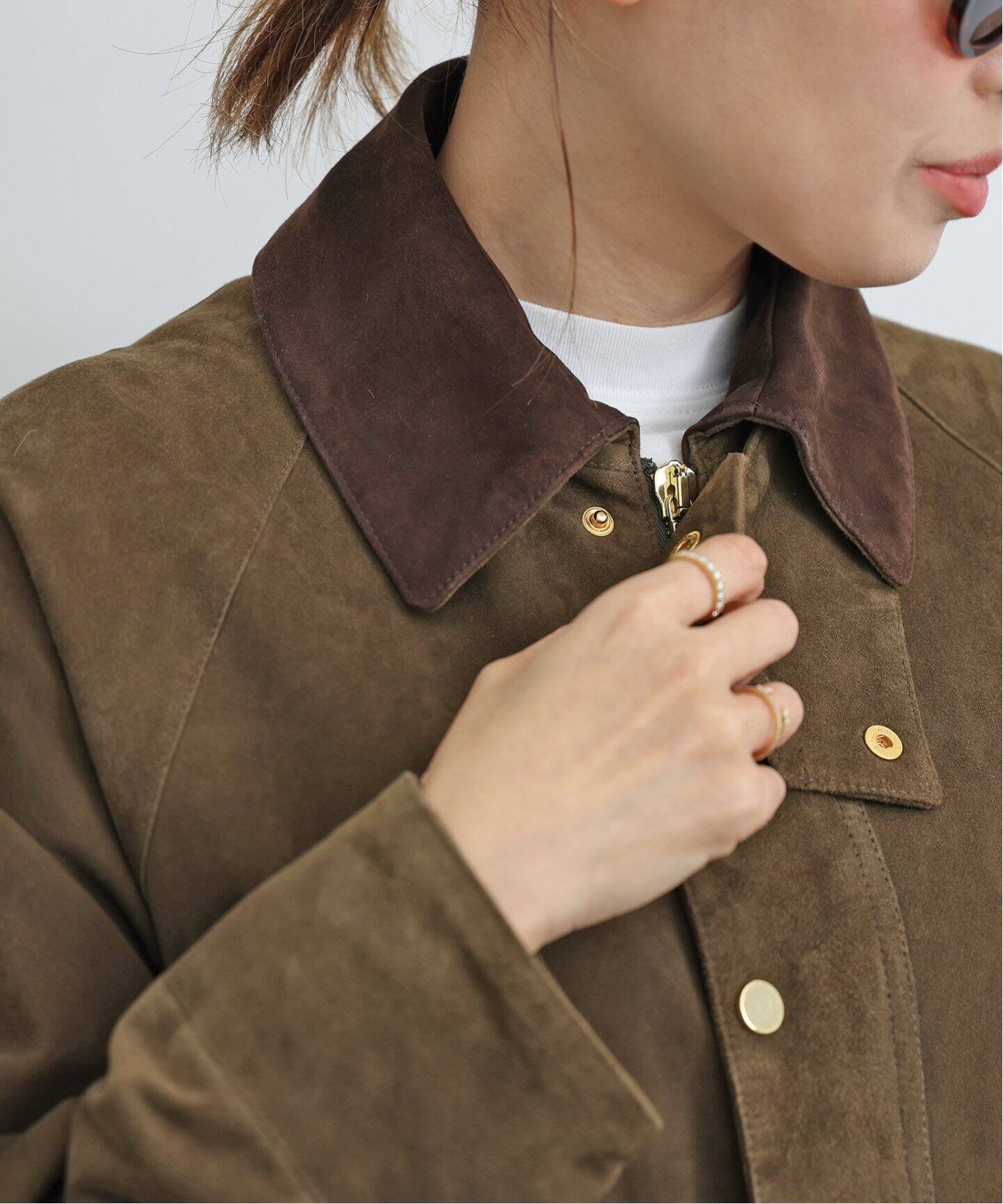追加 Fishing Jacket（レザージャケット）｜Deuxieme Classe