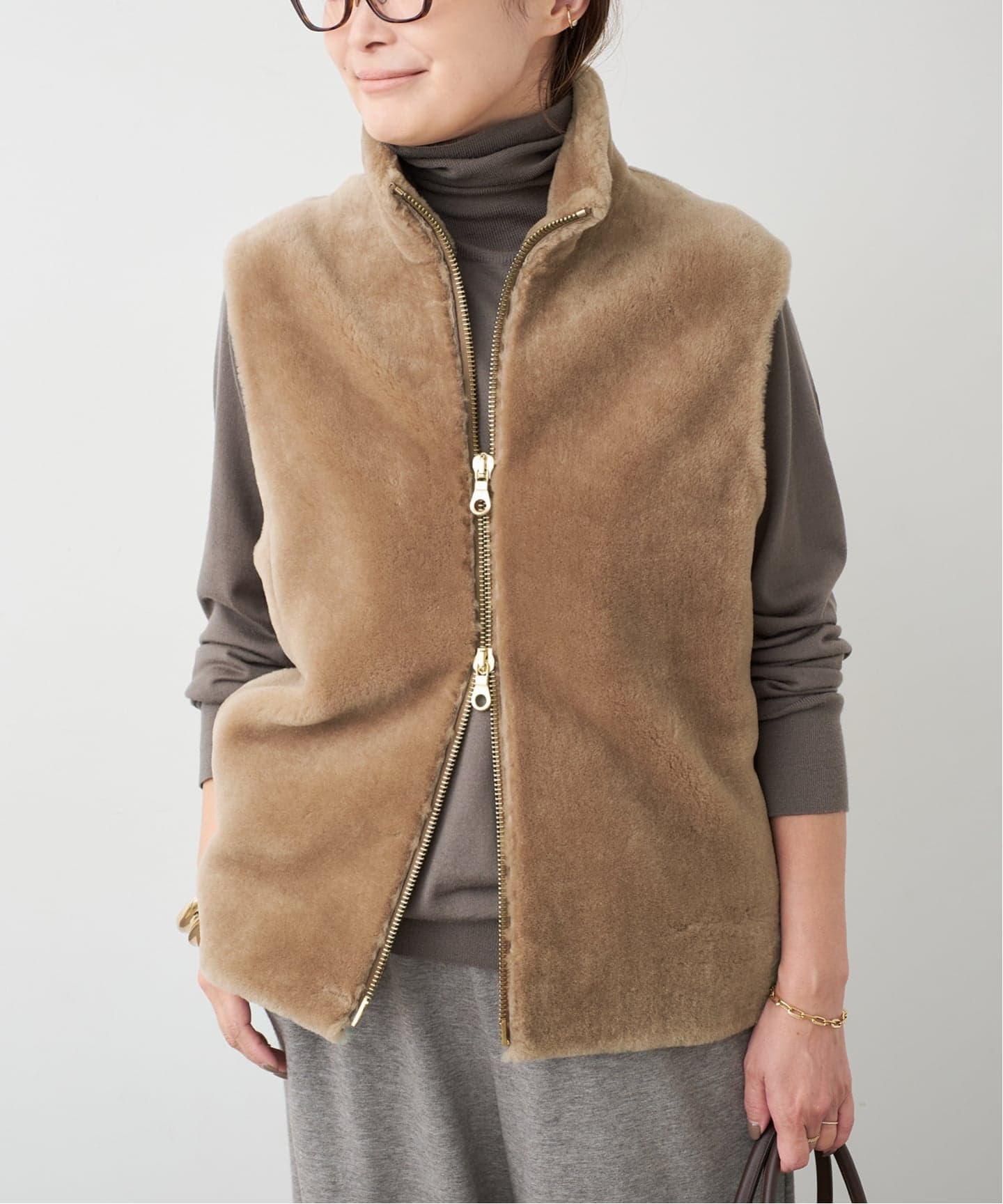 top-notch ムートンベスト（ベスト）｜Deuxieme Classe