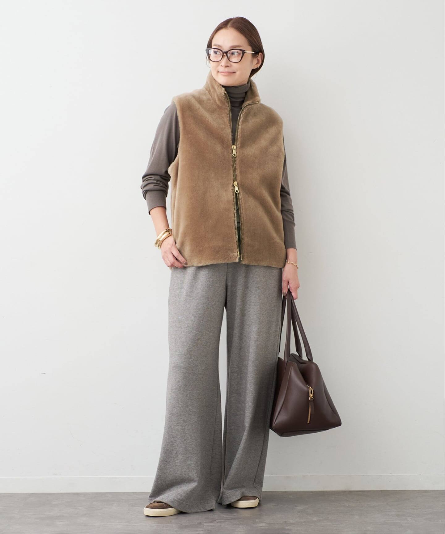 CRACKムートンベスト CRACKムートンベスト | [公式]BRILL（ブリル）通販